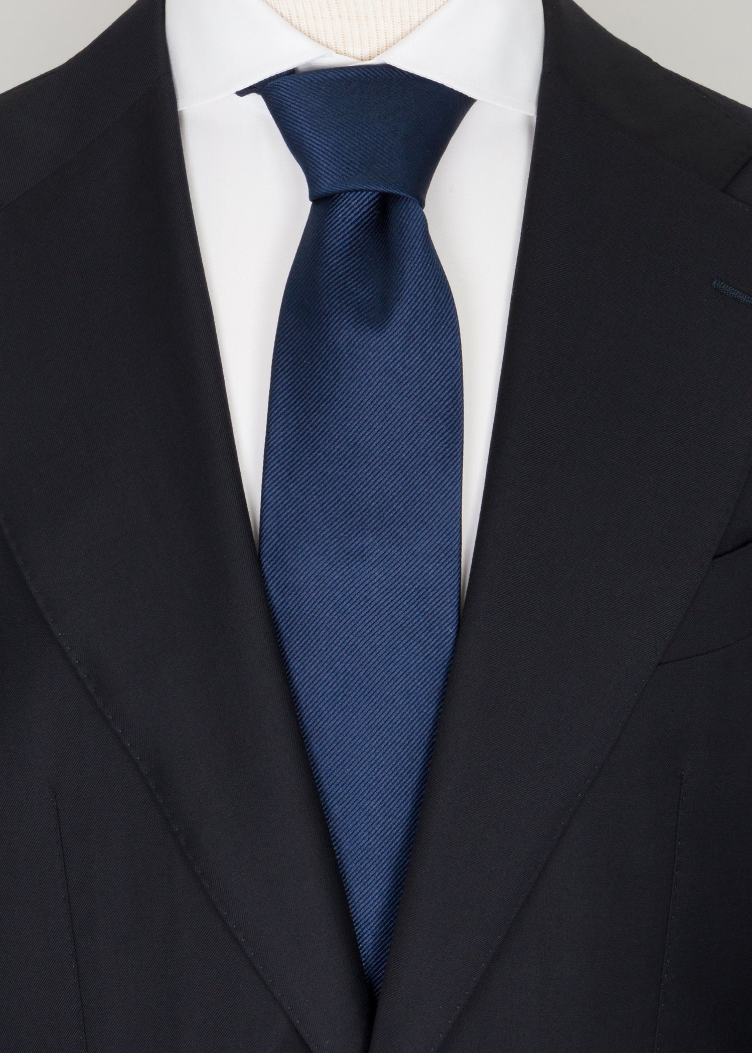 Navy Blue Tie - Samir Bachkami