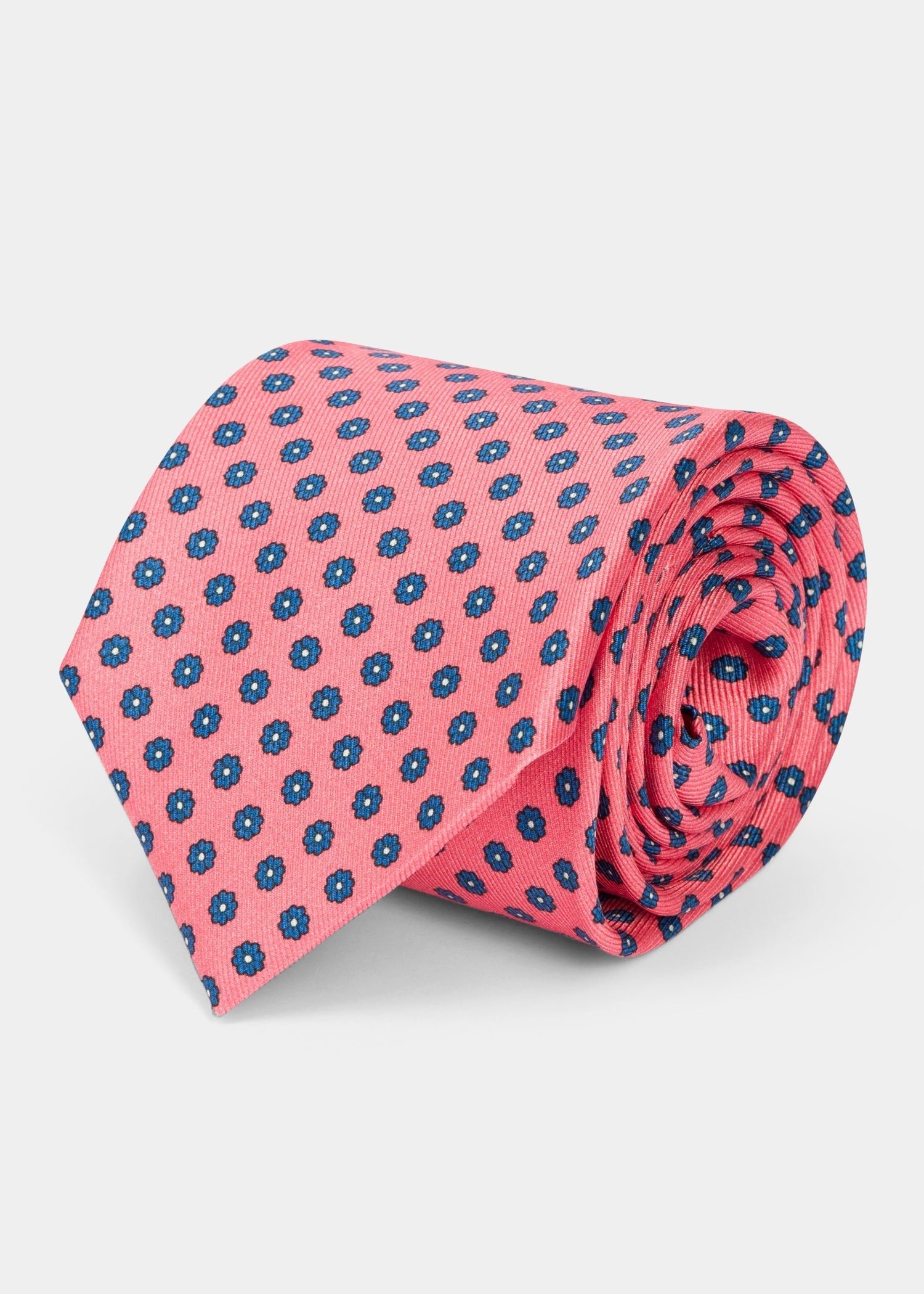 Pink Dots Structure Tie - Samir Bachkami