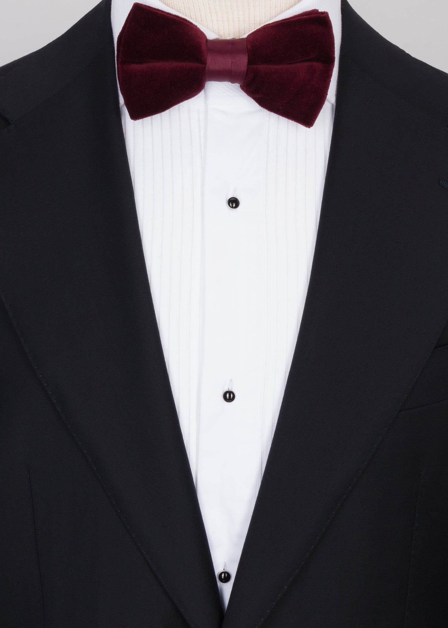 Purple Velvet Bow Tie - Samir Bachkami