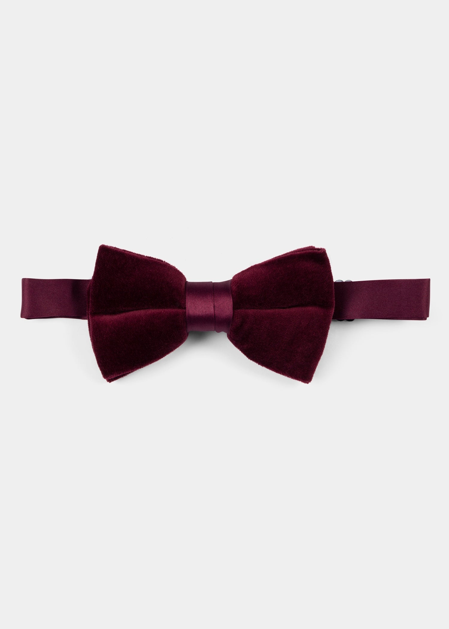 Purple Velvet Bow Tie - Samir Bachkami