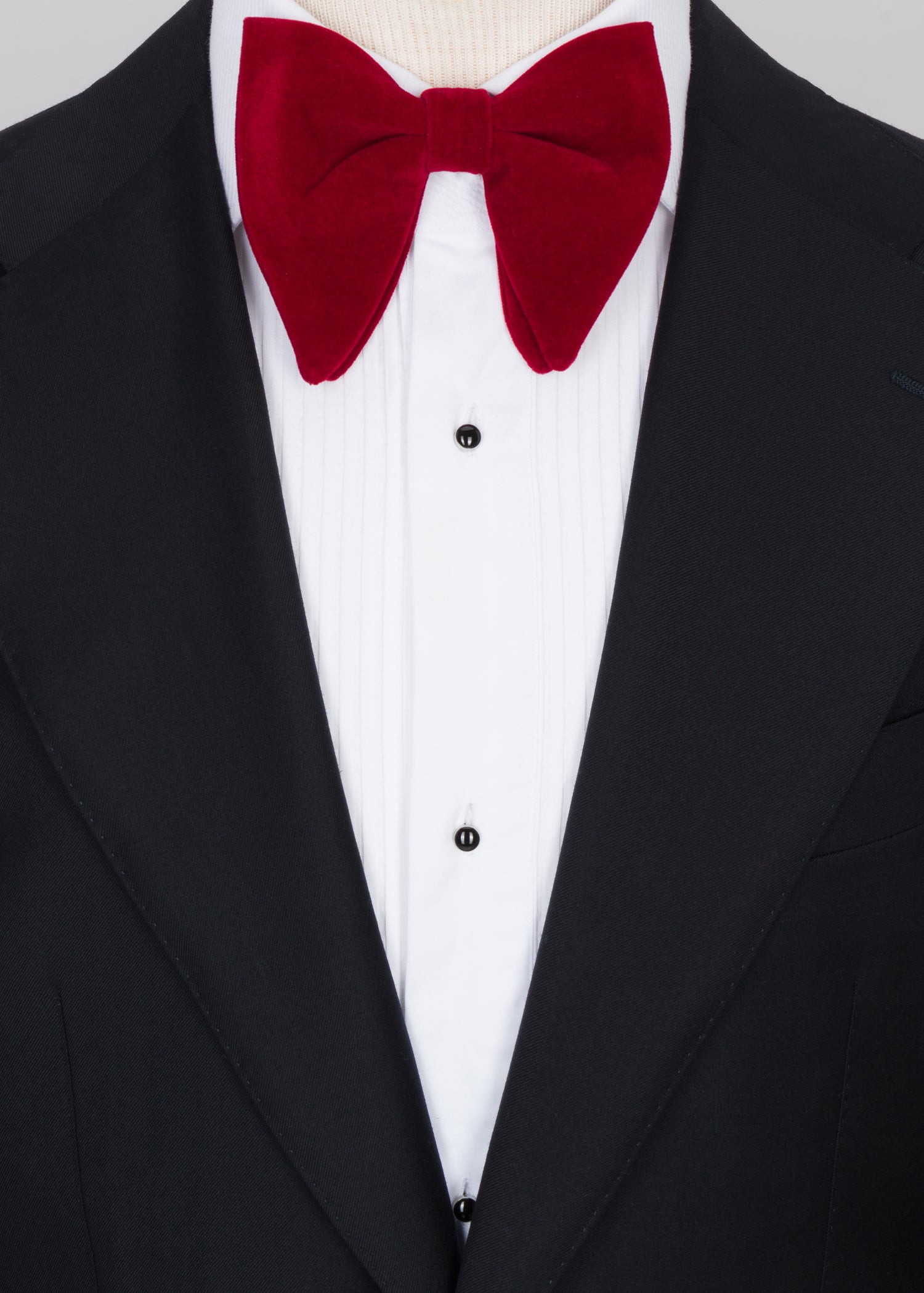 Red Velvet L Bow Tie - Samir Bachkami