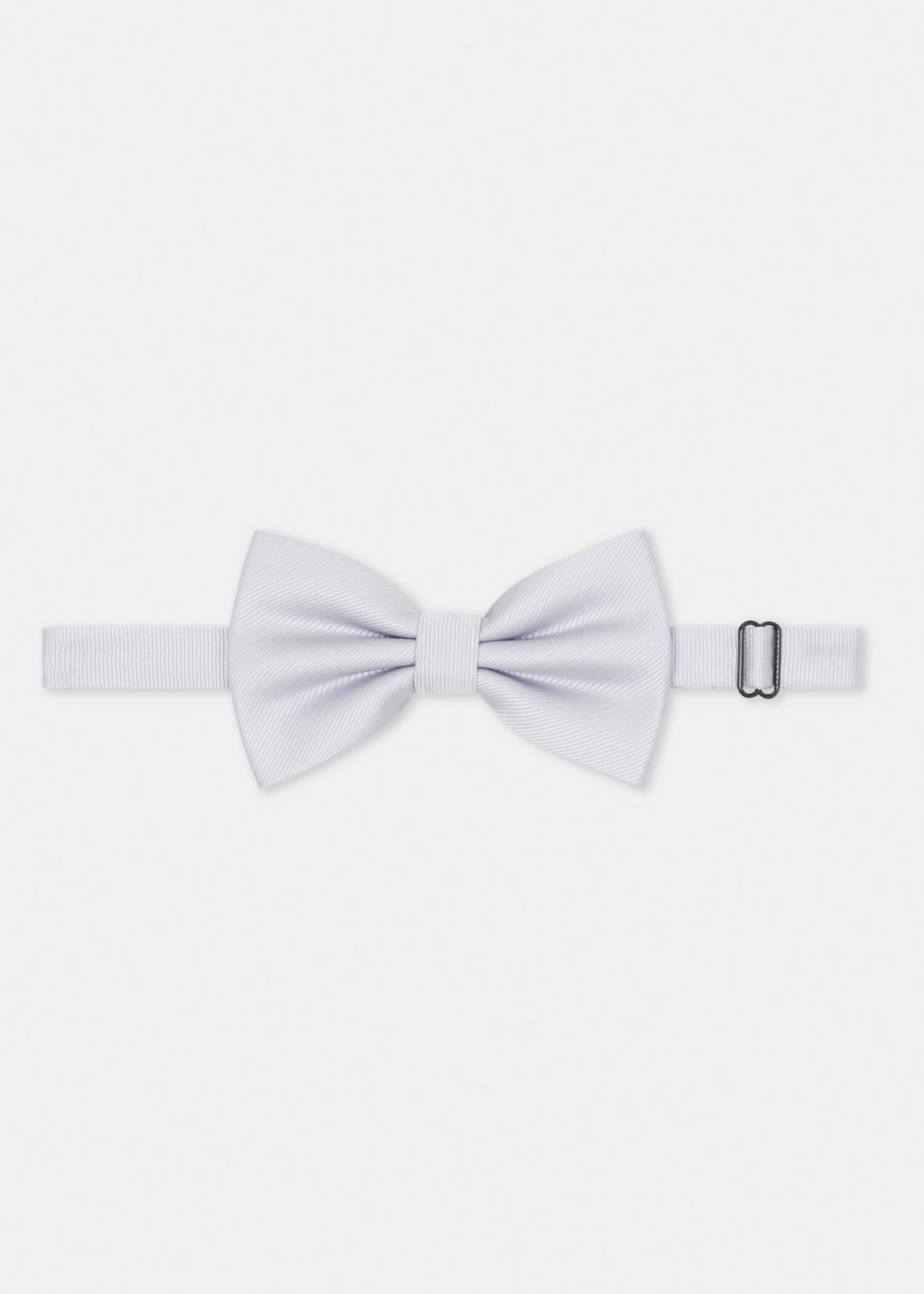 Silver S Bow Tie - Samir Bachkami