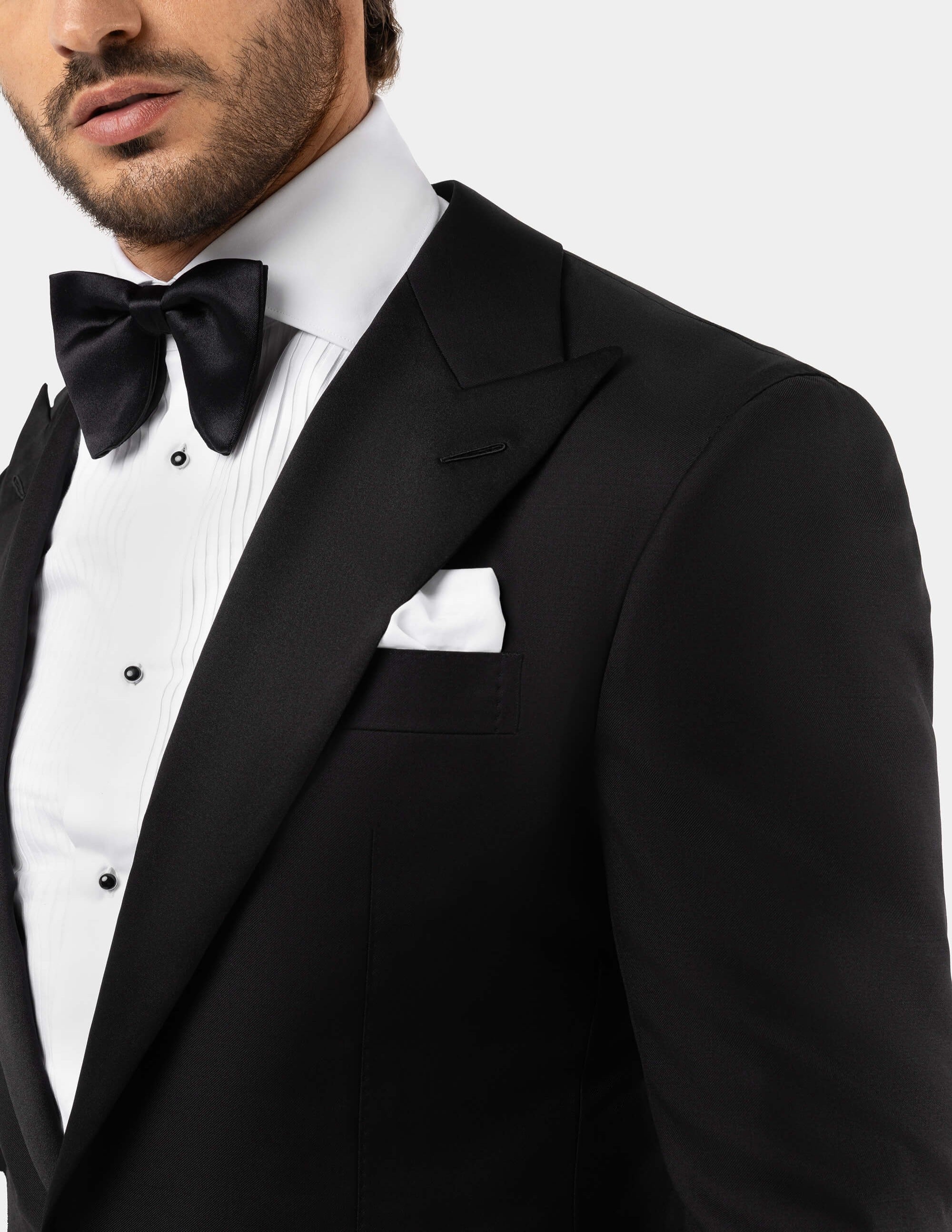 Single-Breasted Tuxedo Suit - Samir Bachkami