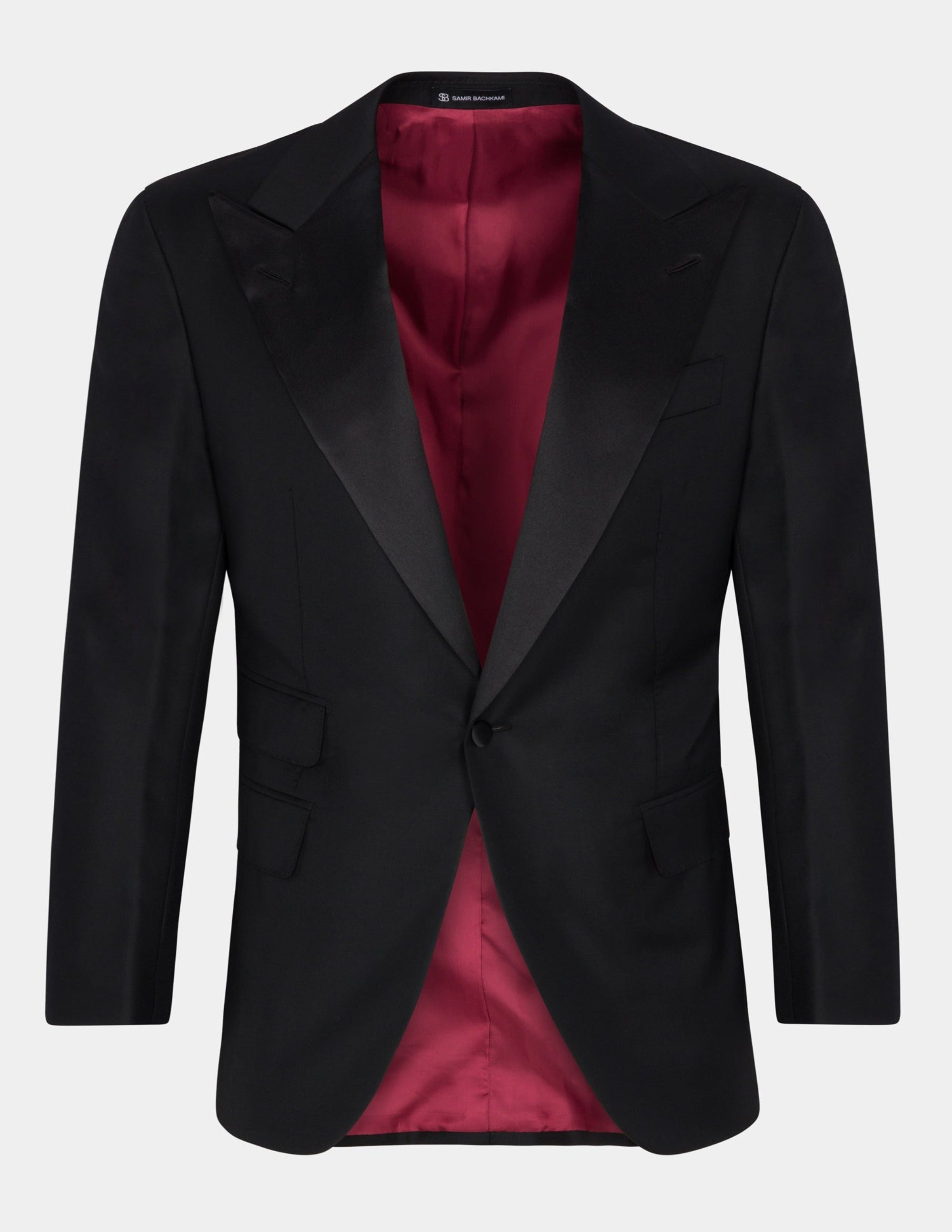 Single-Breasted Tuxedo Suit - Samir Bachkami