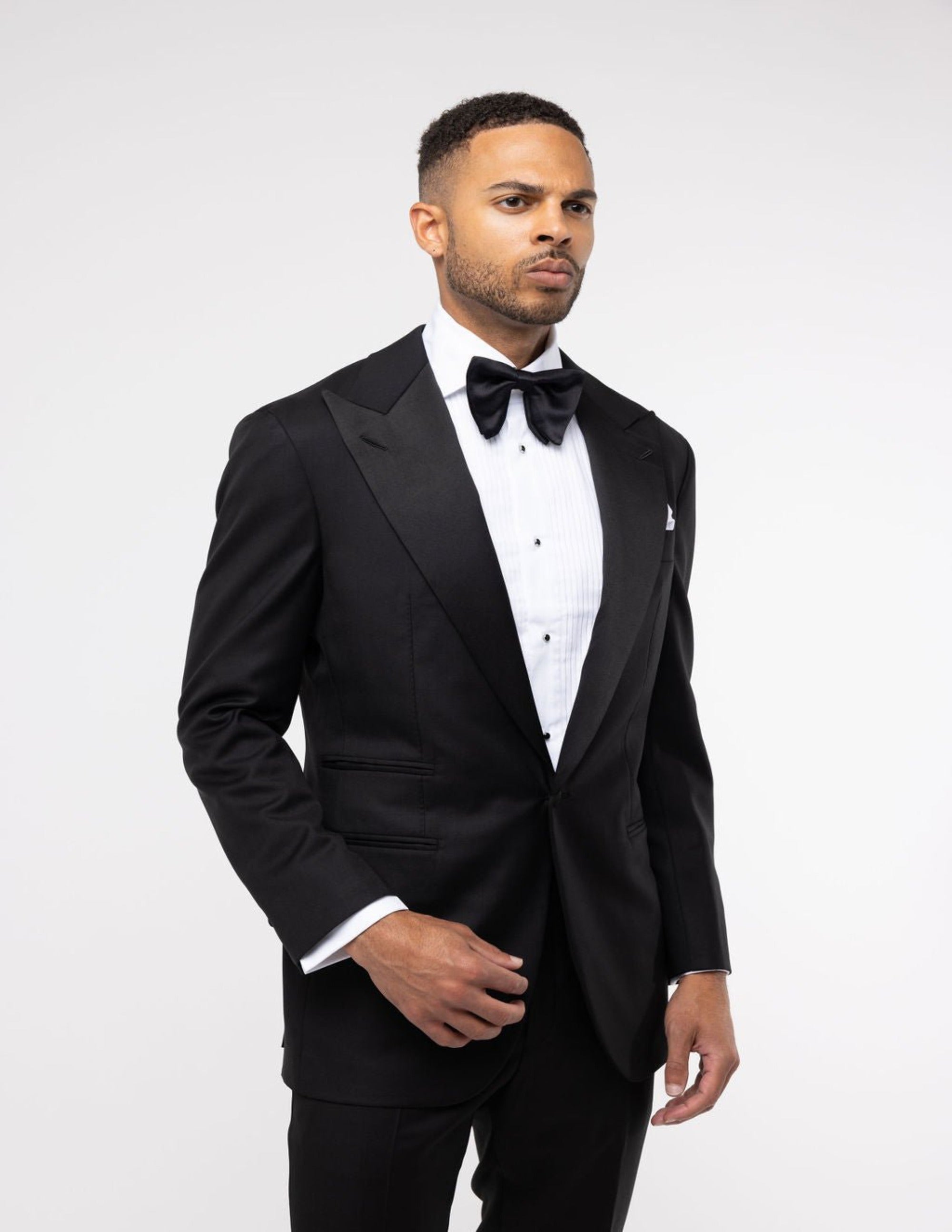 Single-Breasted Tuxedo Suit - Samir Bachkami