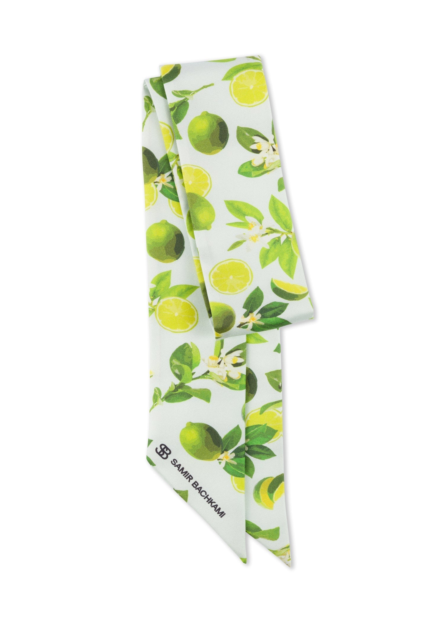 White Lime Handkerchief - Samir Bachkami
