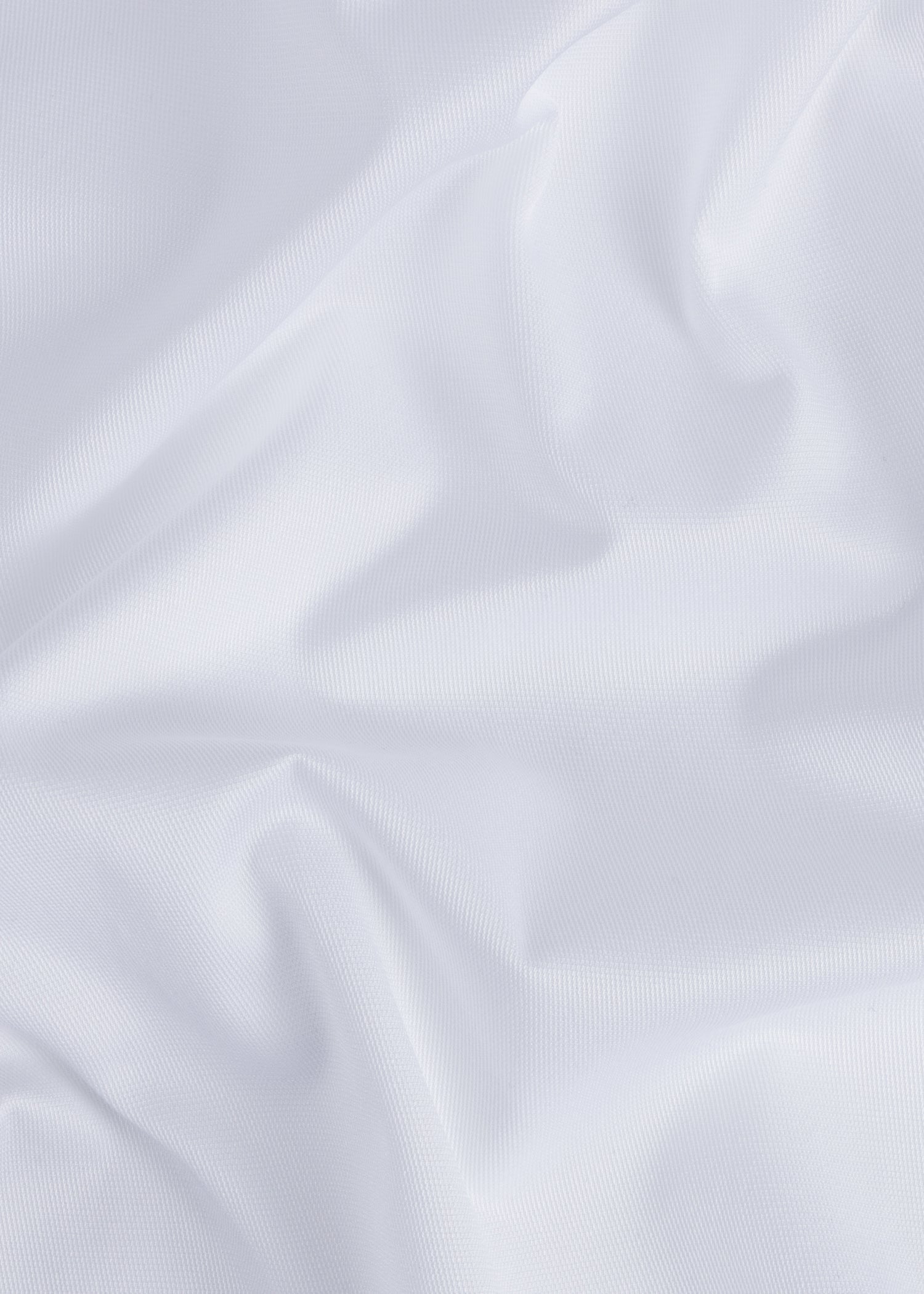 White Textured Slim Fit Shirt - Samir Bachkami