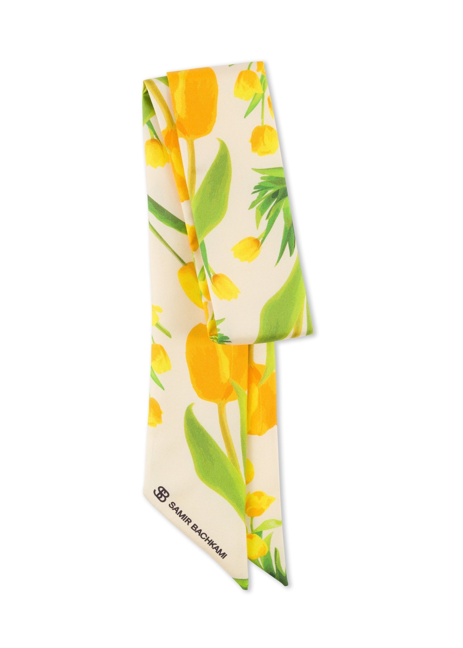 White Tulips Handkerchief - Samir Bachkami