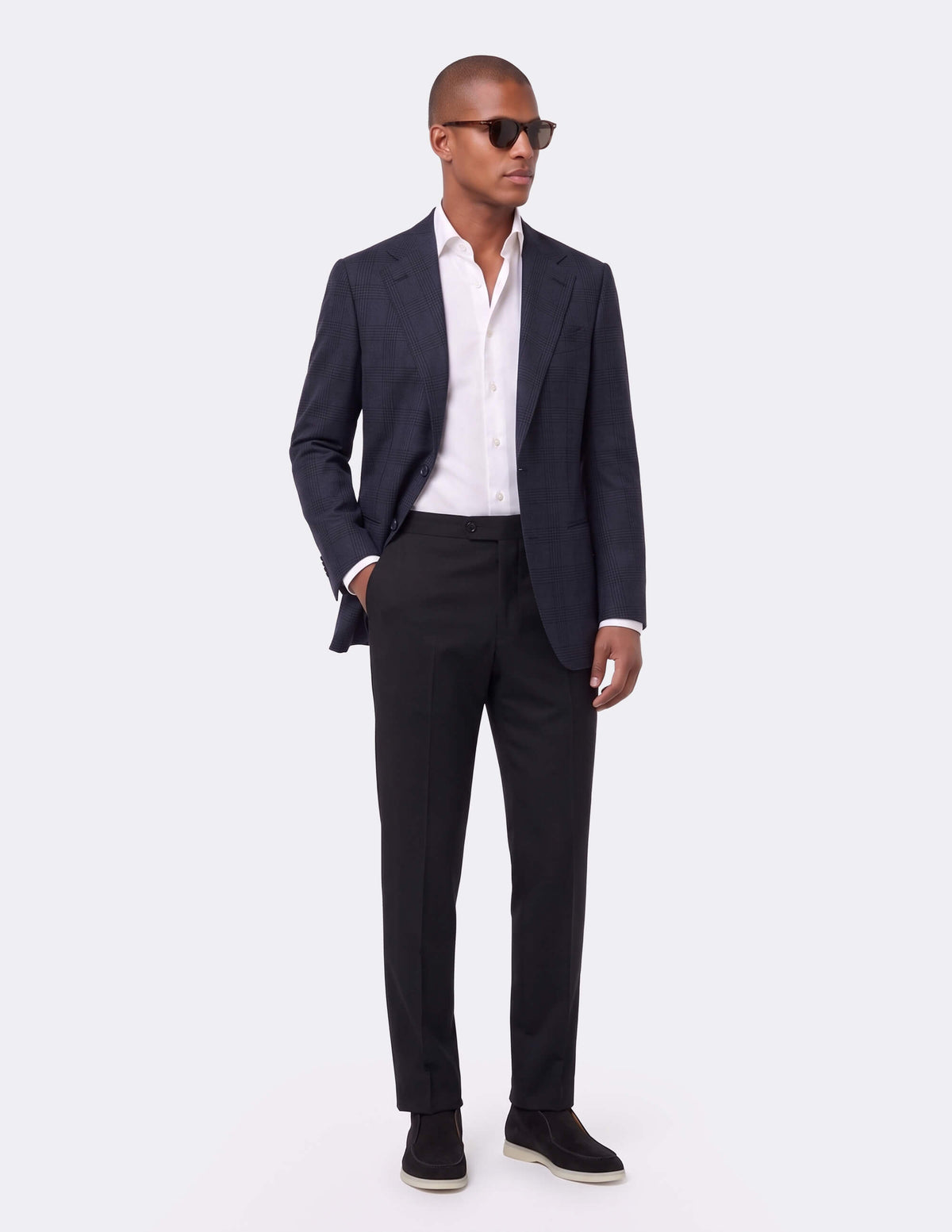 The Varesco Navy Single-Breasted Jacket