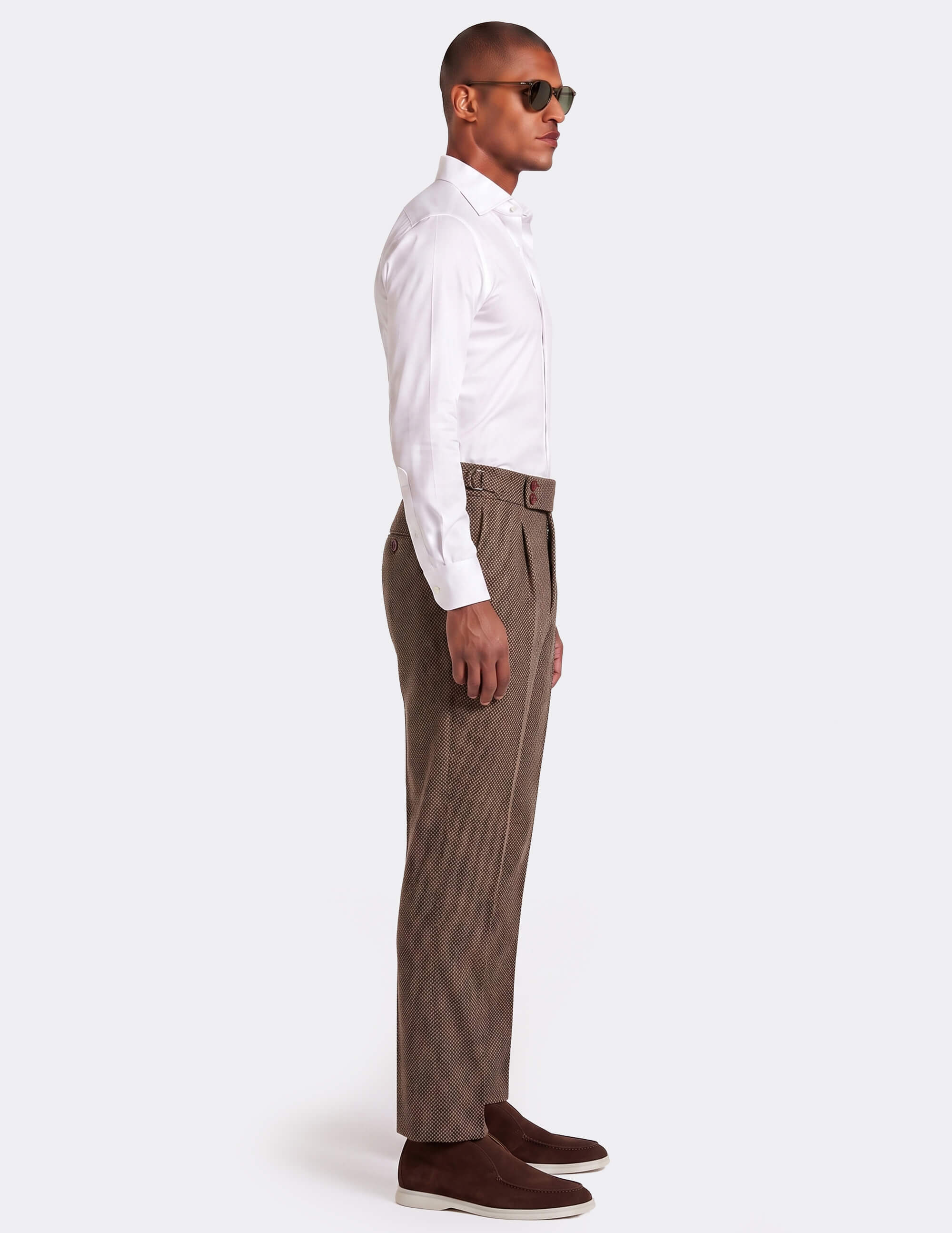 The Cortona Mocha DB Trousers
