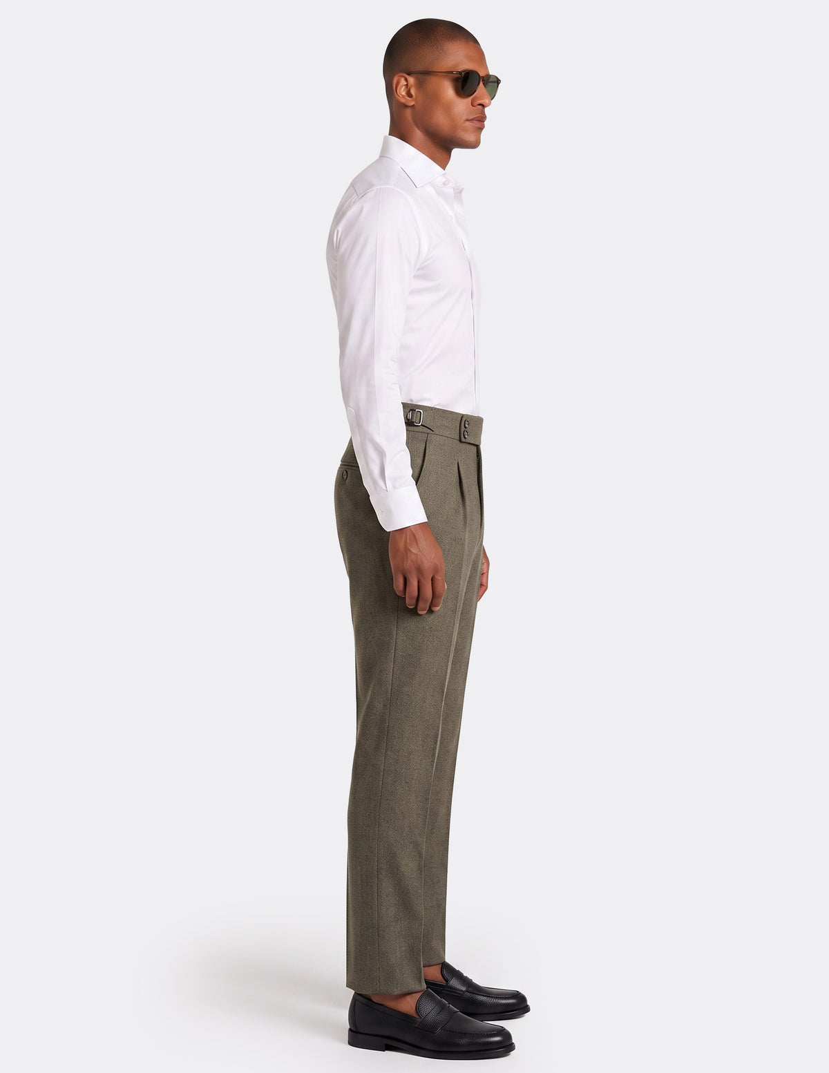 The Verona Olive DB Trousers