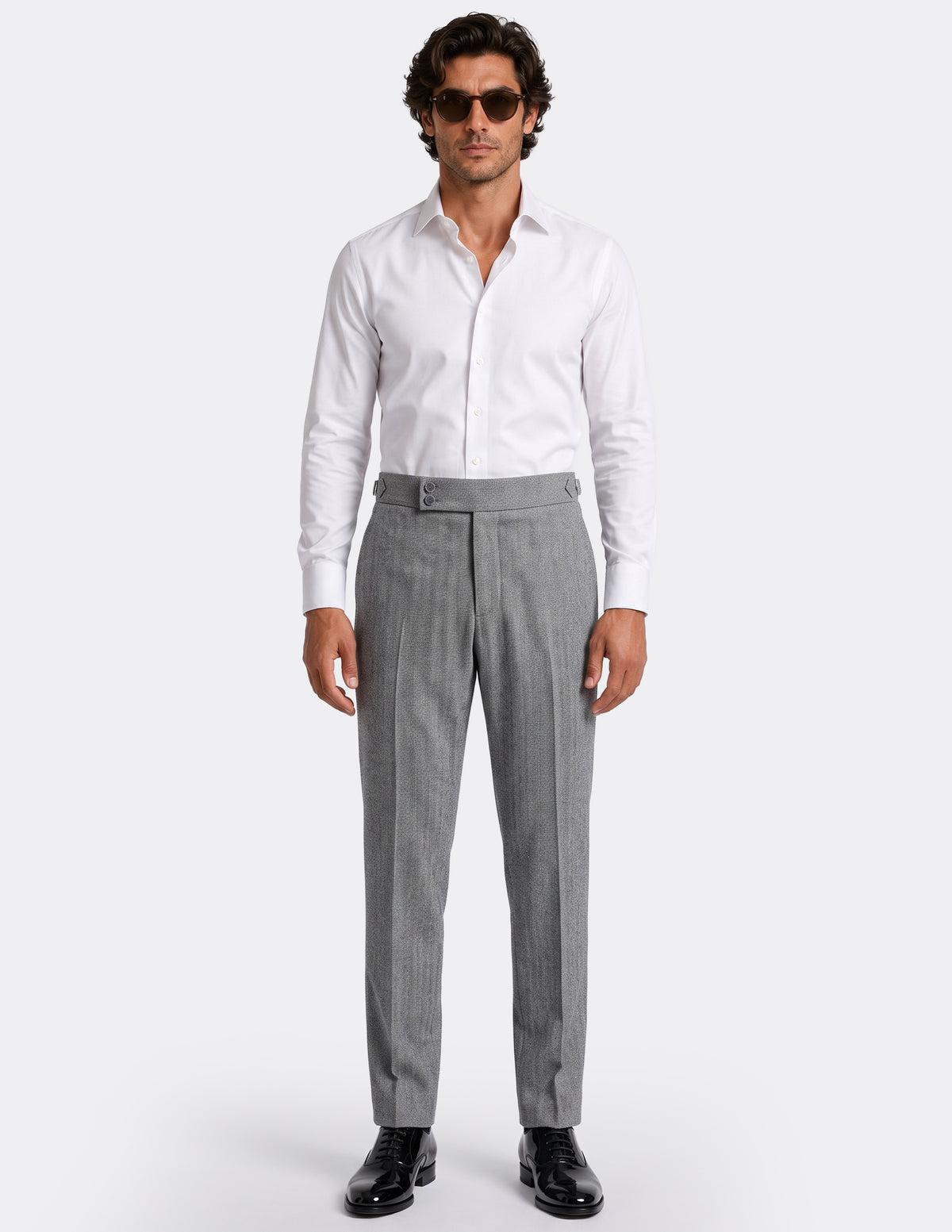 The Oxford Grey DB Trouser