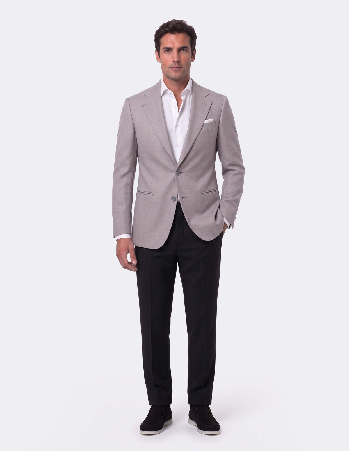 The Nebbia Lilla Single-Breasted Jacket