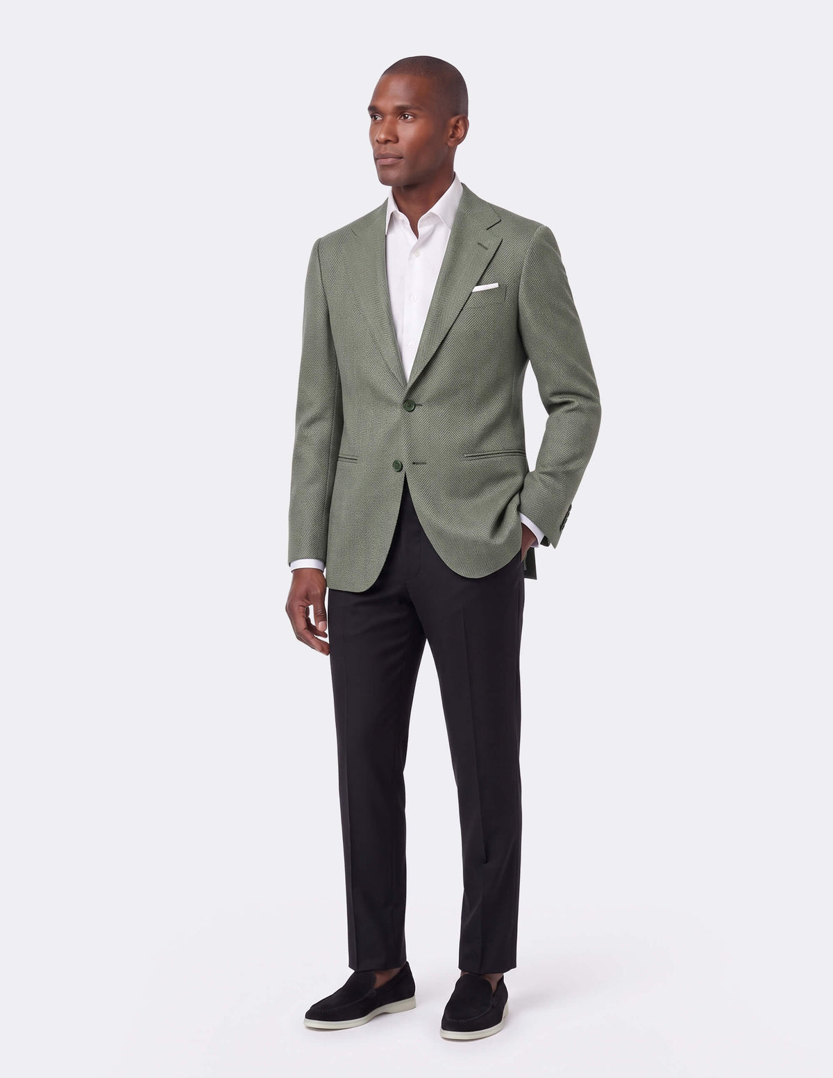 The Salvia Single-Breasted Jacket
