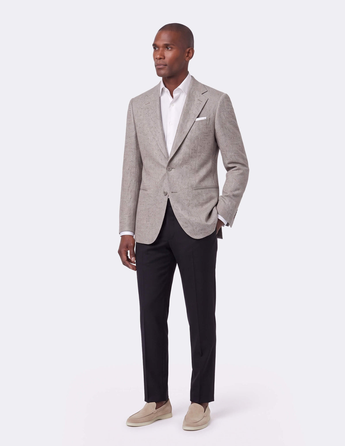The Avelto Stone Single-Breasted Jacket