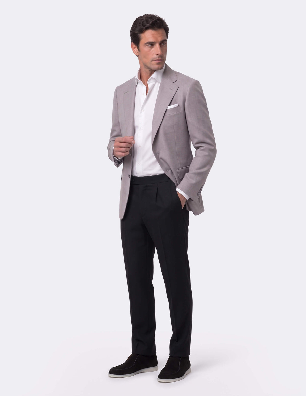 The Nebbia Lilla Single-Breasted Jacket