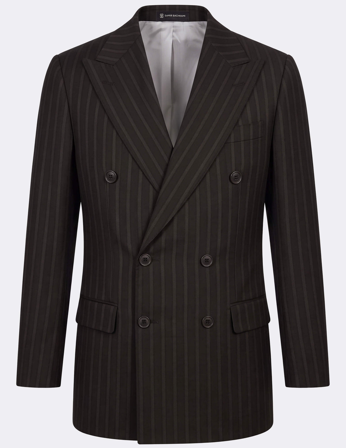 The Firenze Espresso Double-Breasted Suit