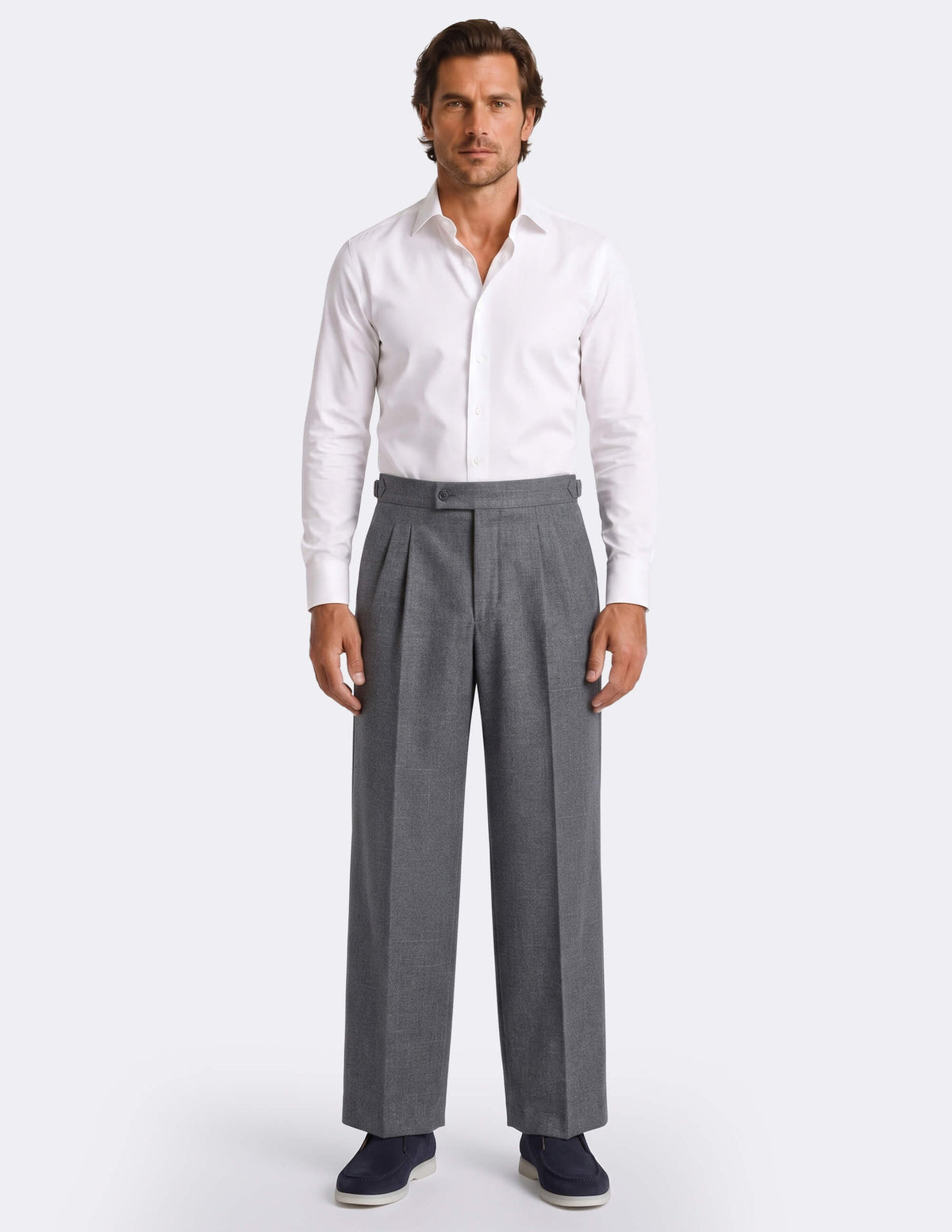 The Orvello Grey Trousers