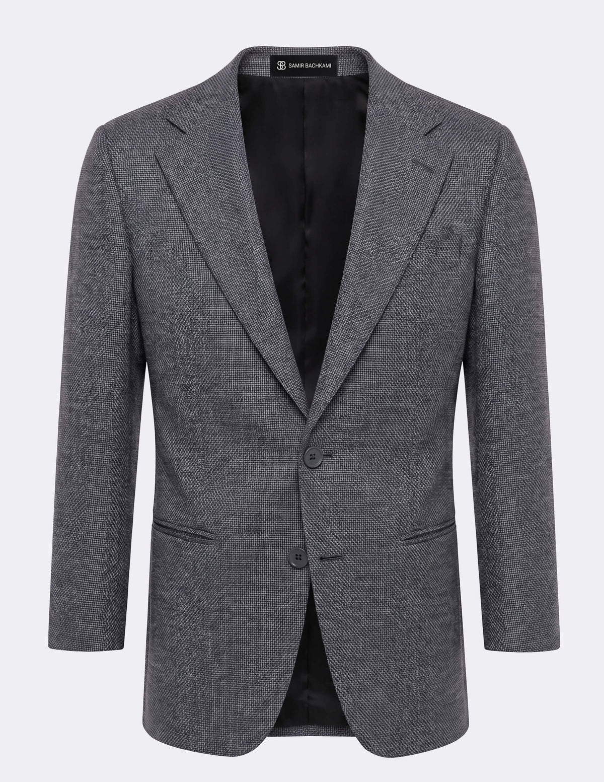 The Torvelli Grey Single-Breasted Jacket