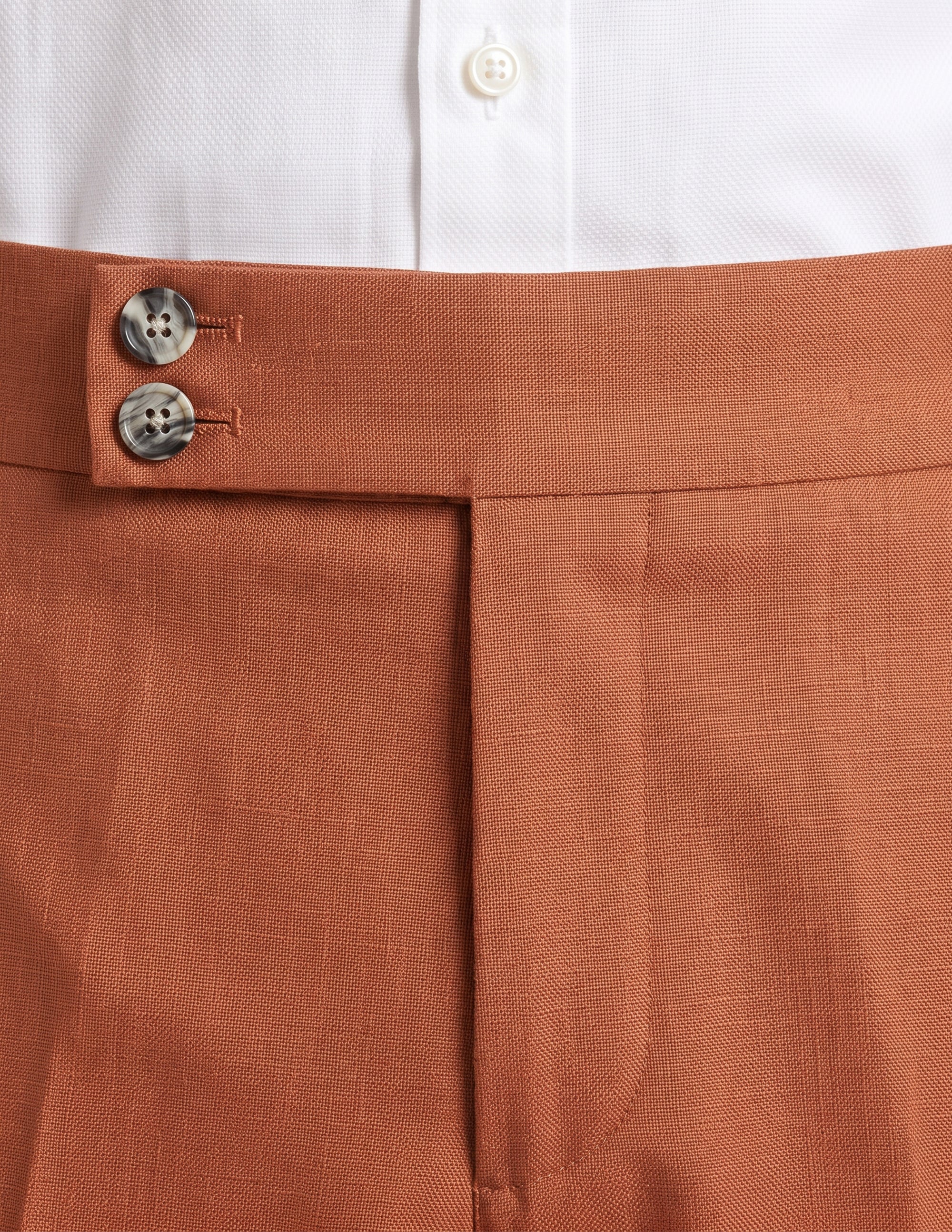 The Positano Terracotta DB Trousers