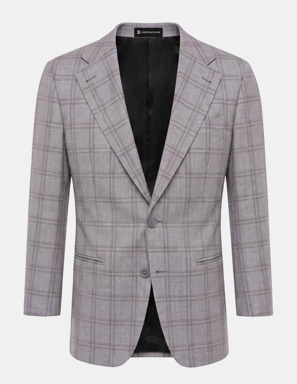 The Arvesso Grey Single-Breasted Jacket