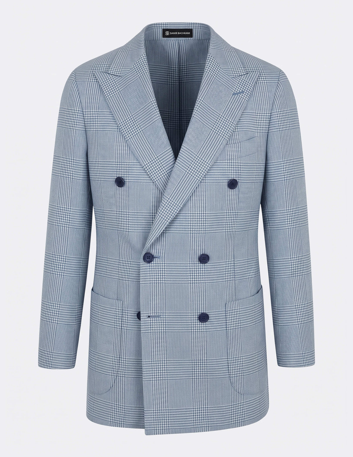The Saint-Tropez Check Double-Breasted Jacket