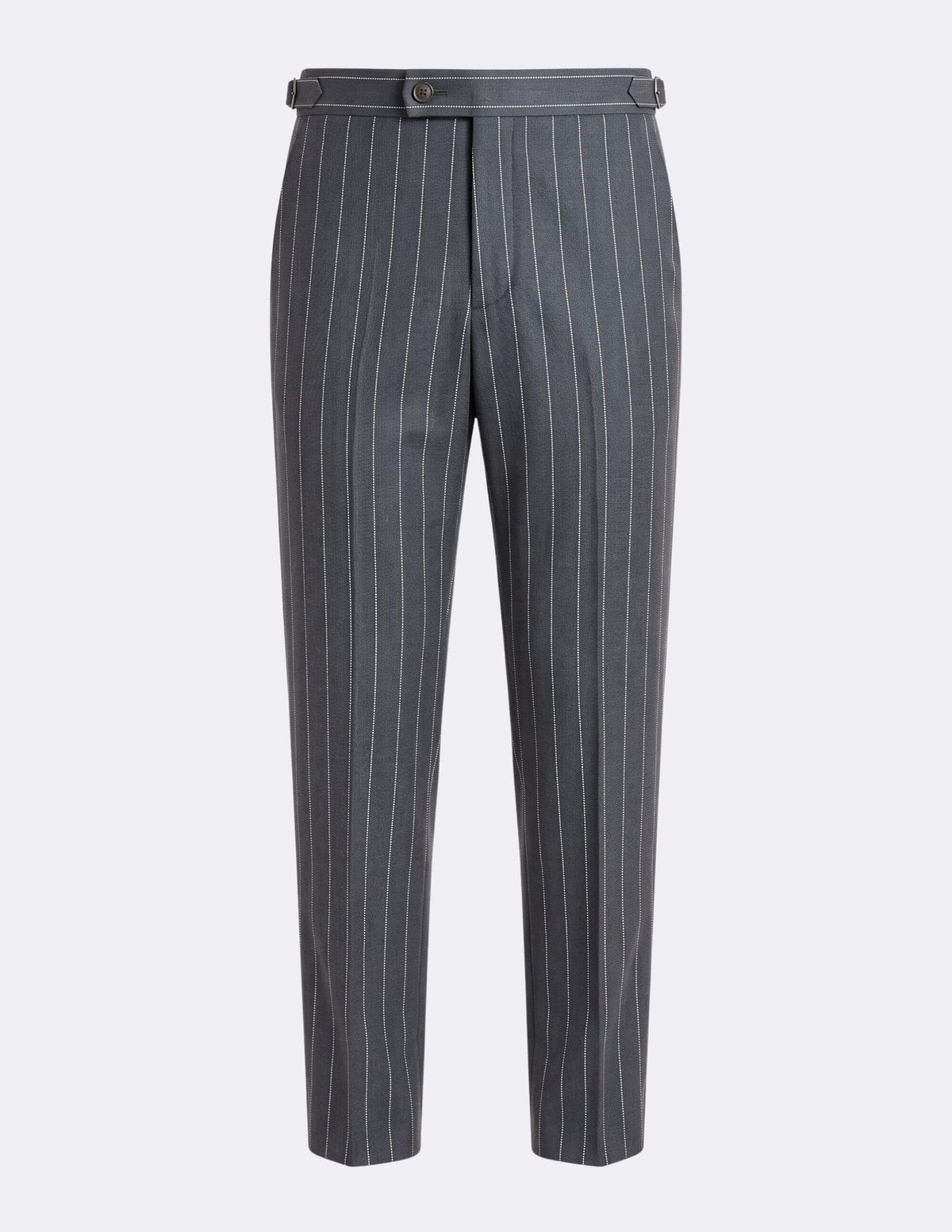 The Italian Charcoal Pinstripe Suit