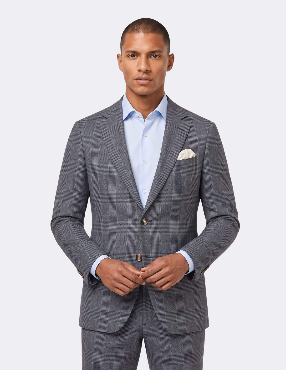 The Savile Grey Check Suit