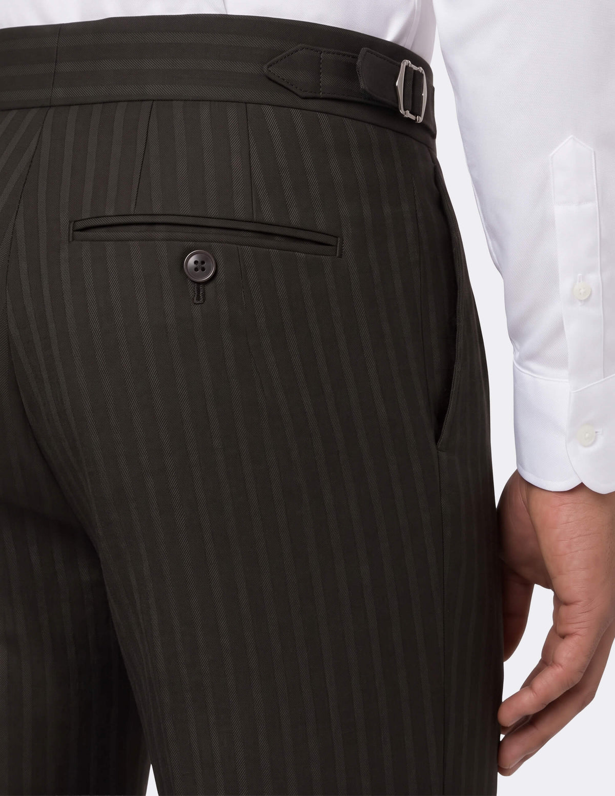 The Firenze Espresso Double-Breasted Suit