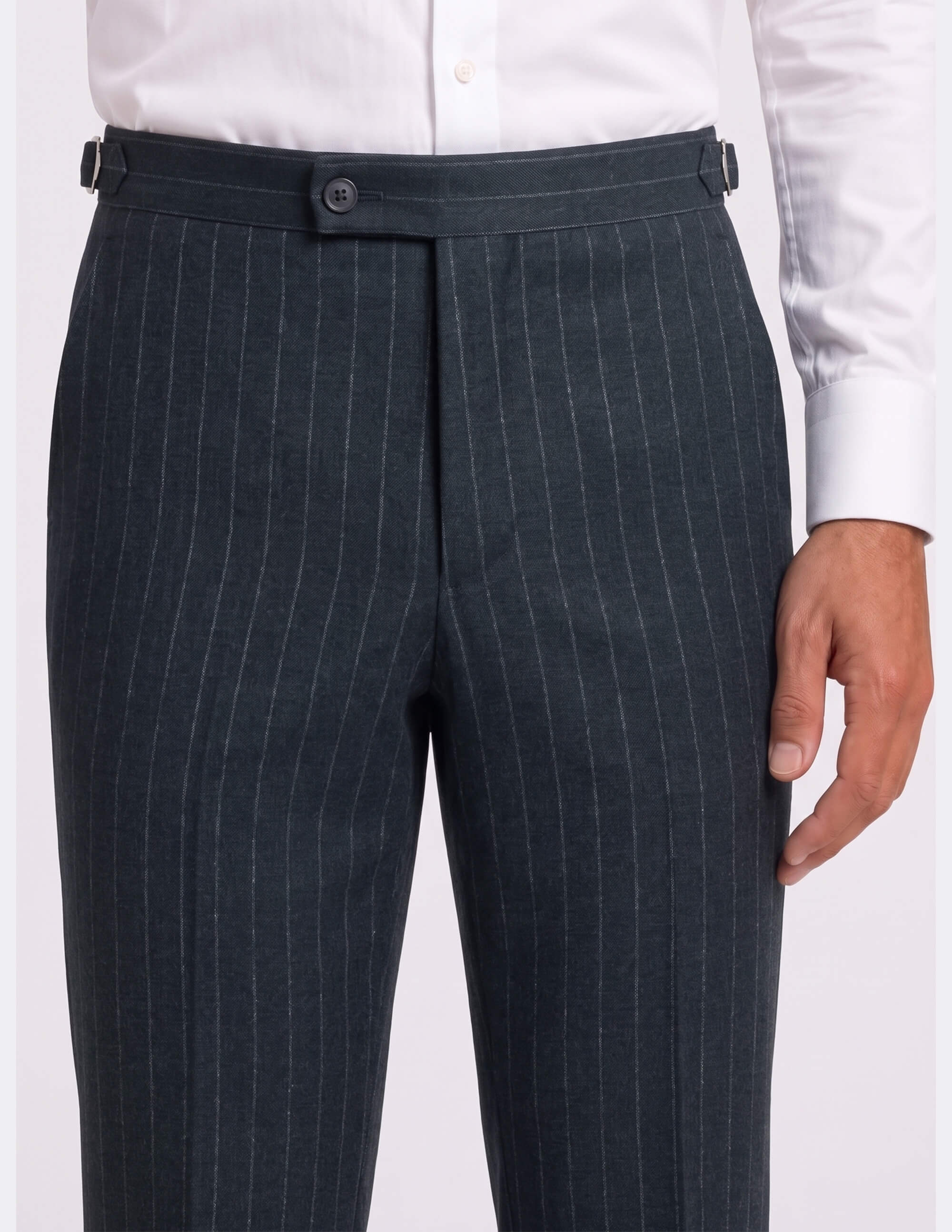 The Modena Pinstripe Double-Breasted Suit