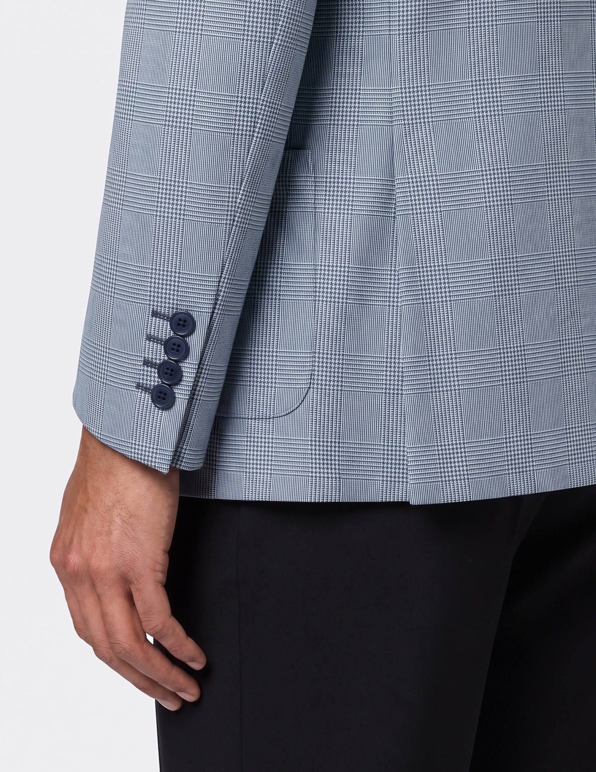 The Saint-Tropez Check Double-Breasted Jacket
