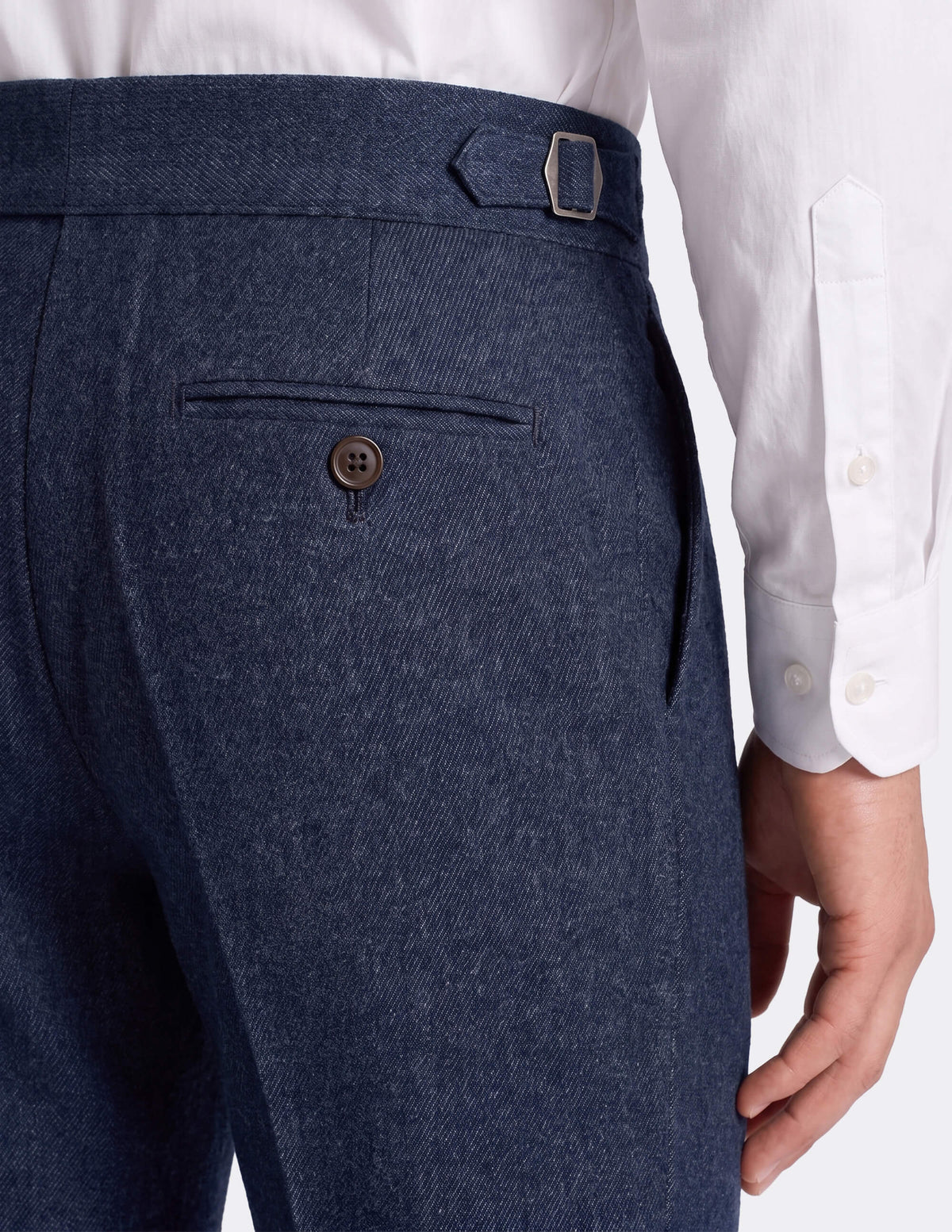 Positano Navy DB Trousers