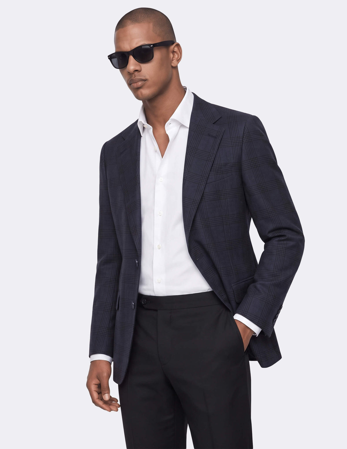 The Varesco Navy Single-Breasted Jacket