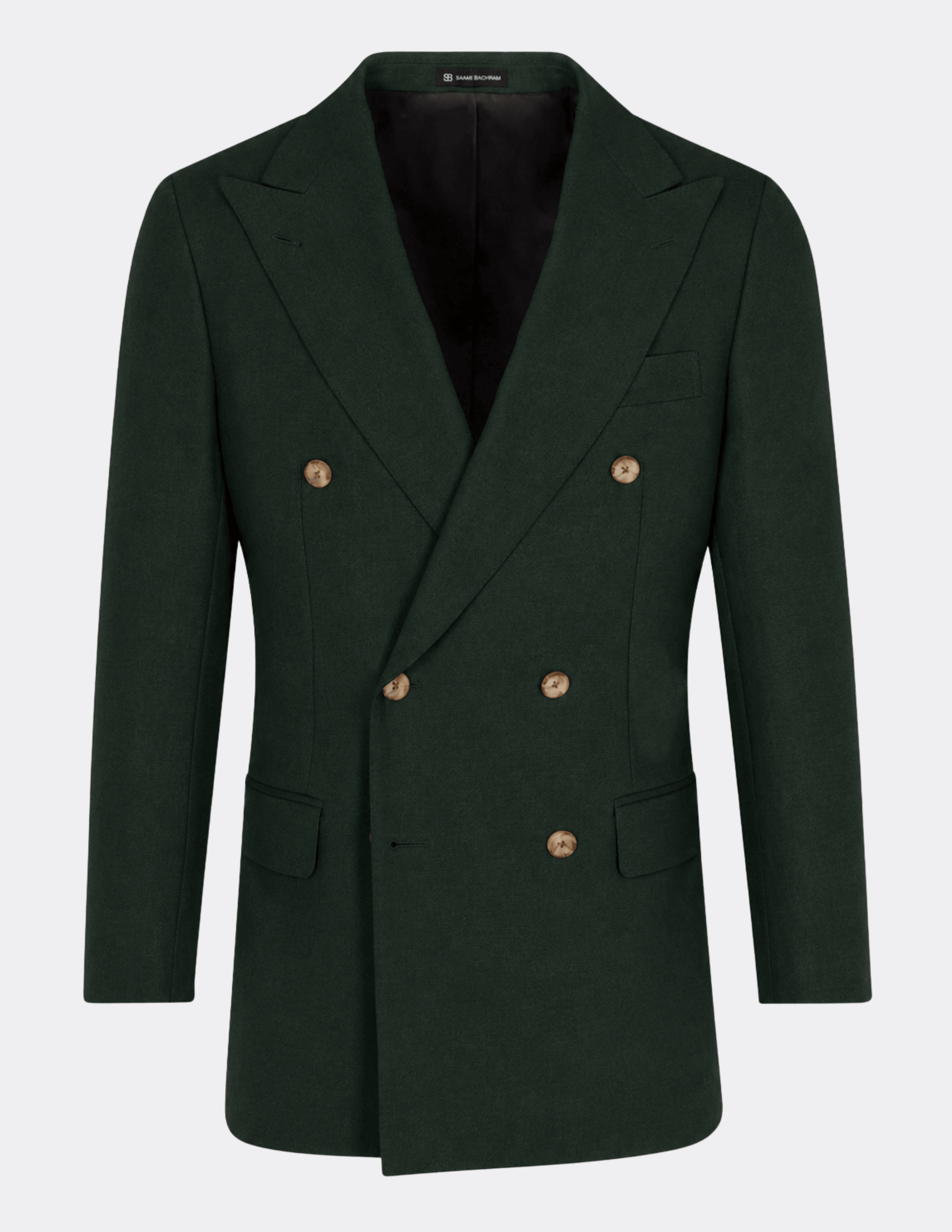 Forest Green Torino Double-Breasted Suit