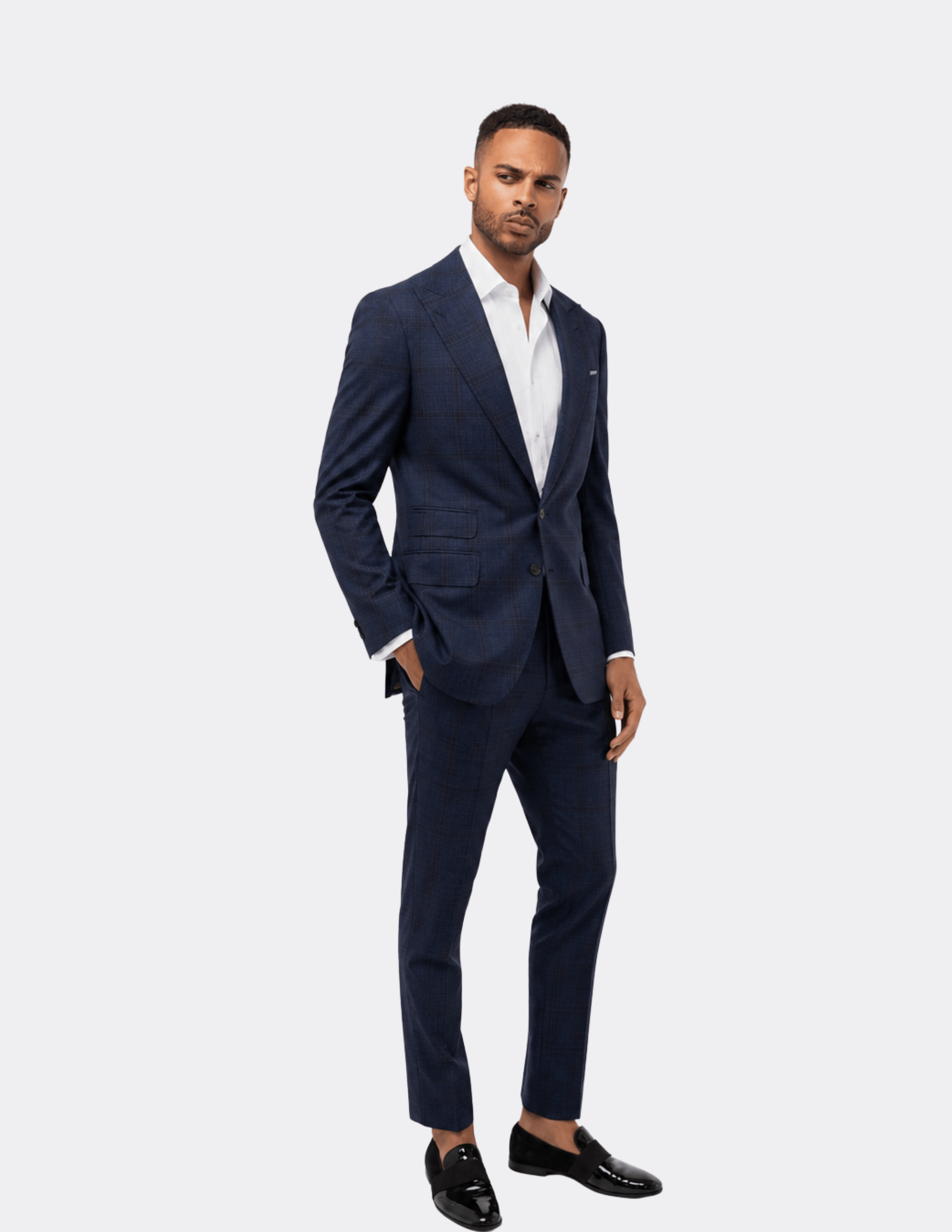 Azzuro Imperiale Single-Breasted Suit