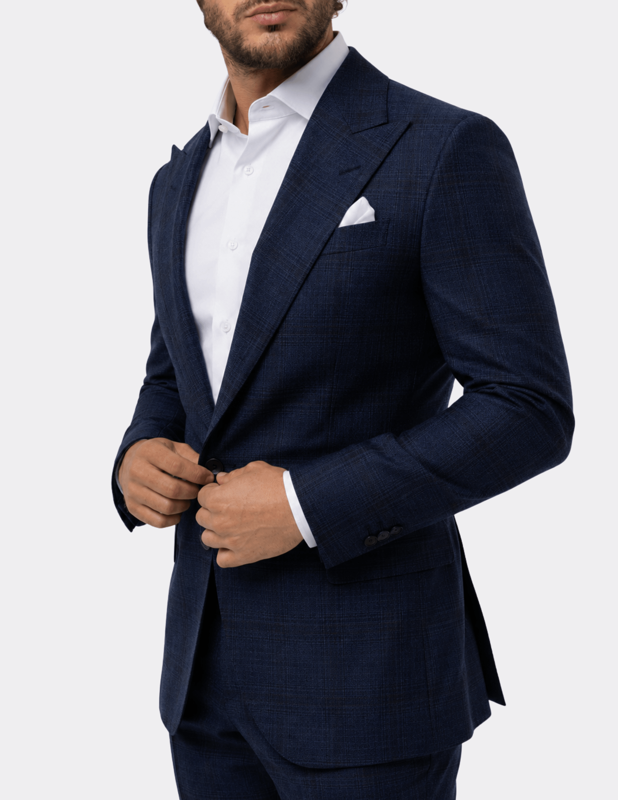 Azzuro Imperiale Single-Breasted Suit