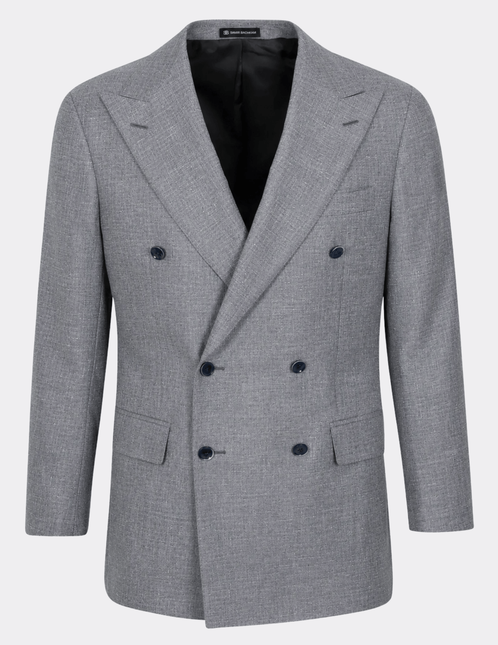 Dolce Grigio Double-Breasted Suit