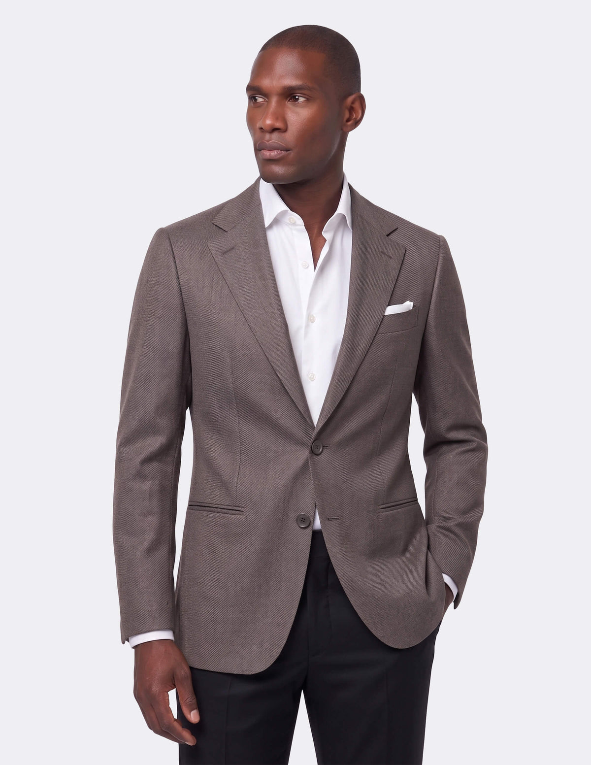 The Solvani Taupe Jacket