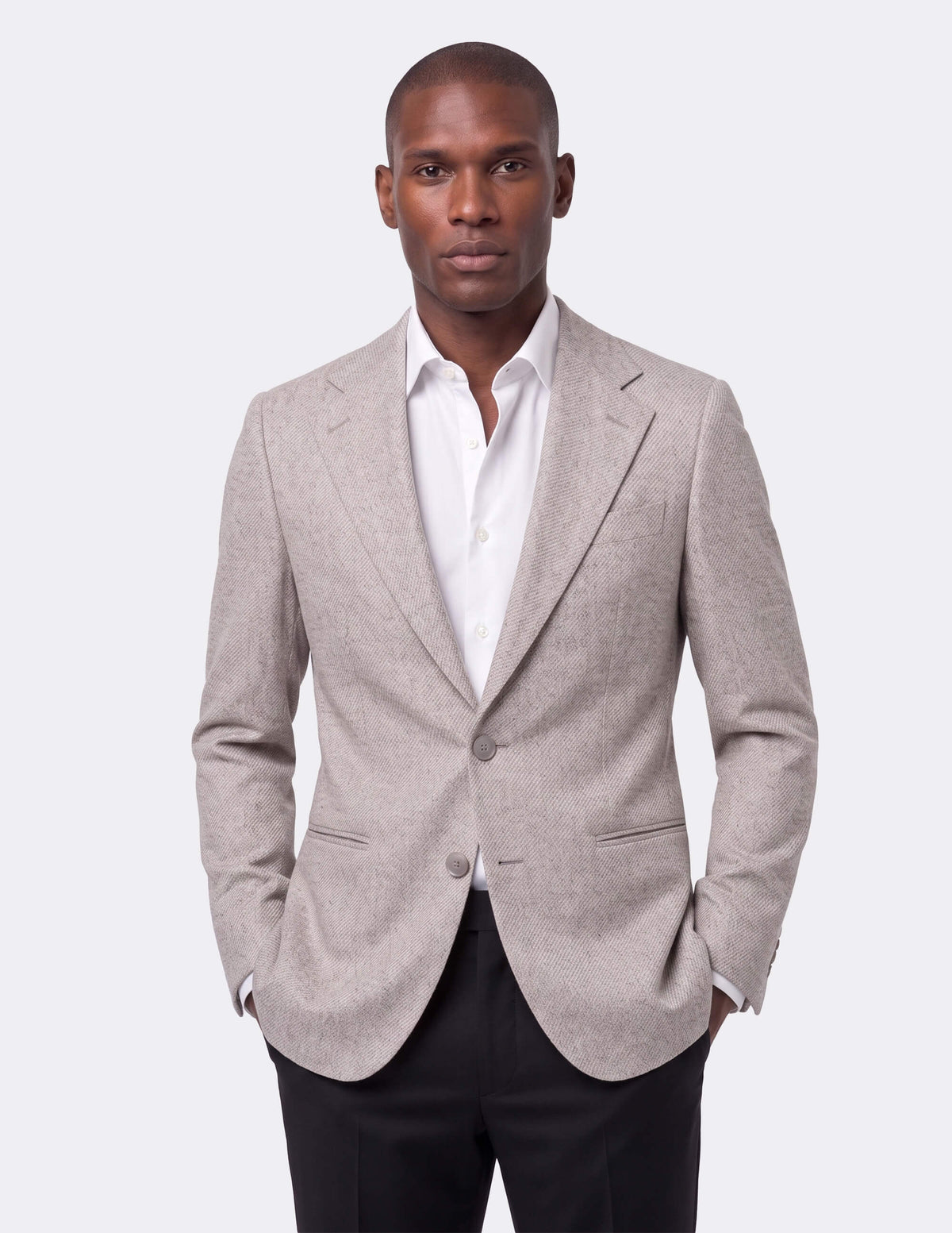 The Avelto Stone Single-Breasted Jacket