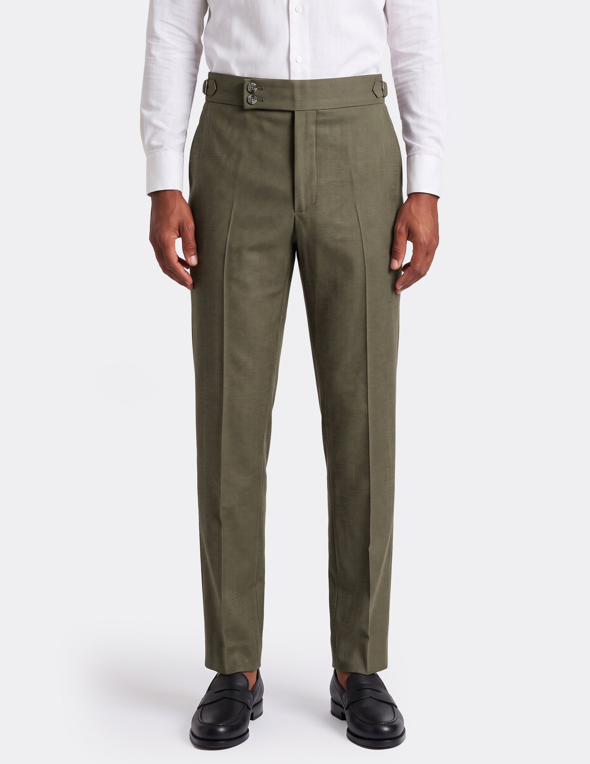 The Verona Olive DB Trousers