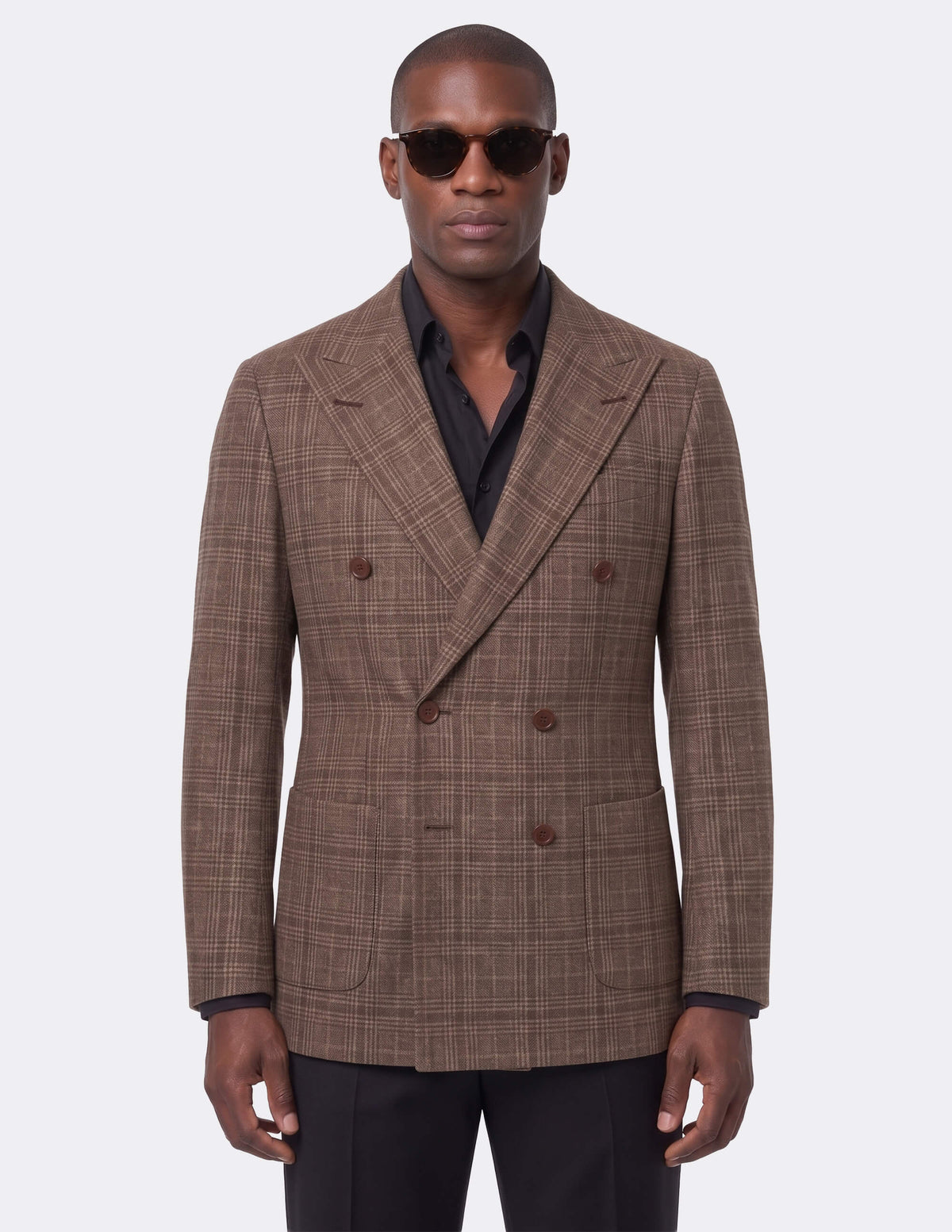 The Noce Reticolo Double-Breasted Jacket