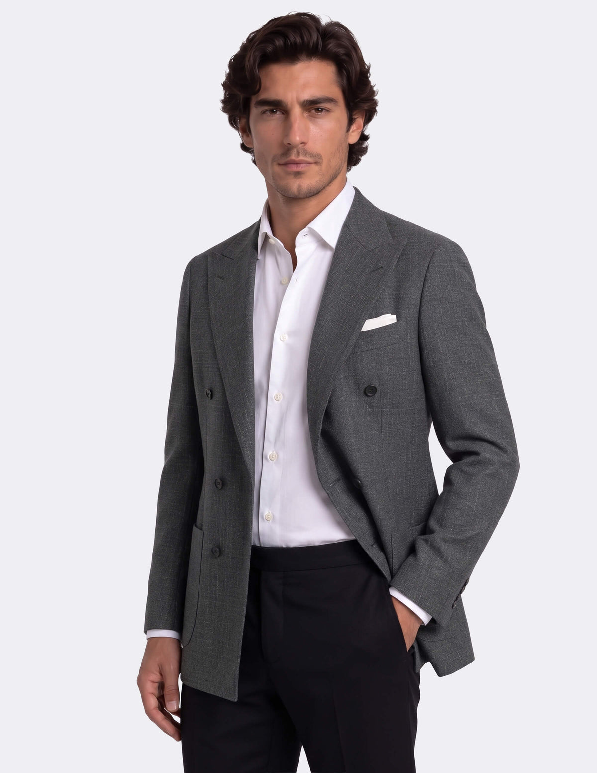Torino Olive DB Jacket