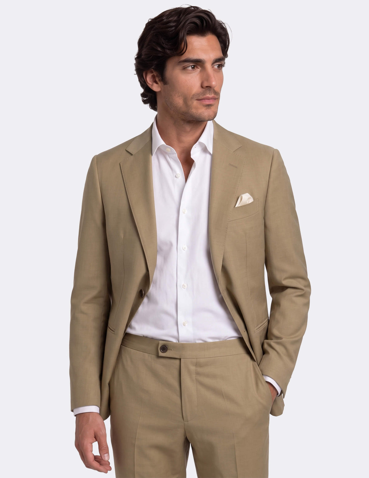 Sahara Sand Single Breasted Suit
