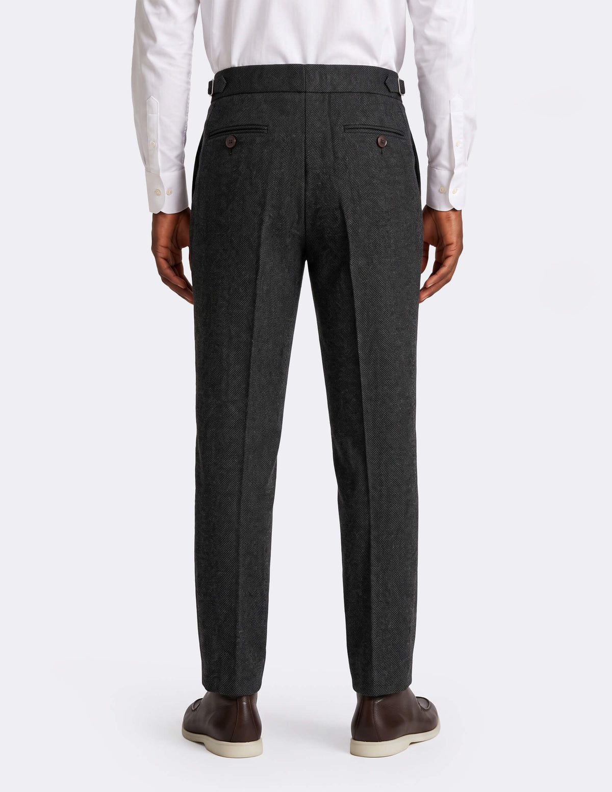 The Novara Herringbone DB Trousers