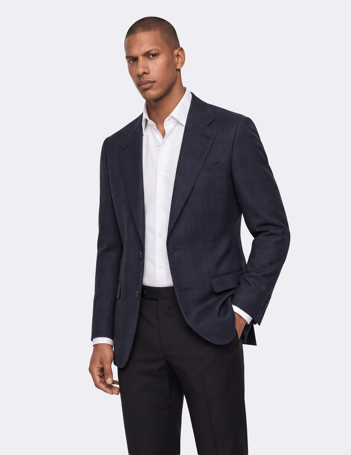 The Varesco Navy Single-Breasted Jacket