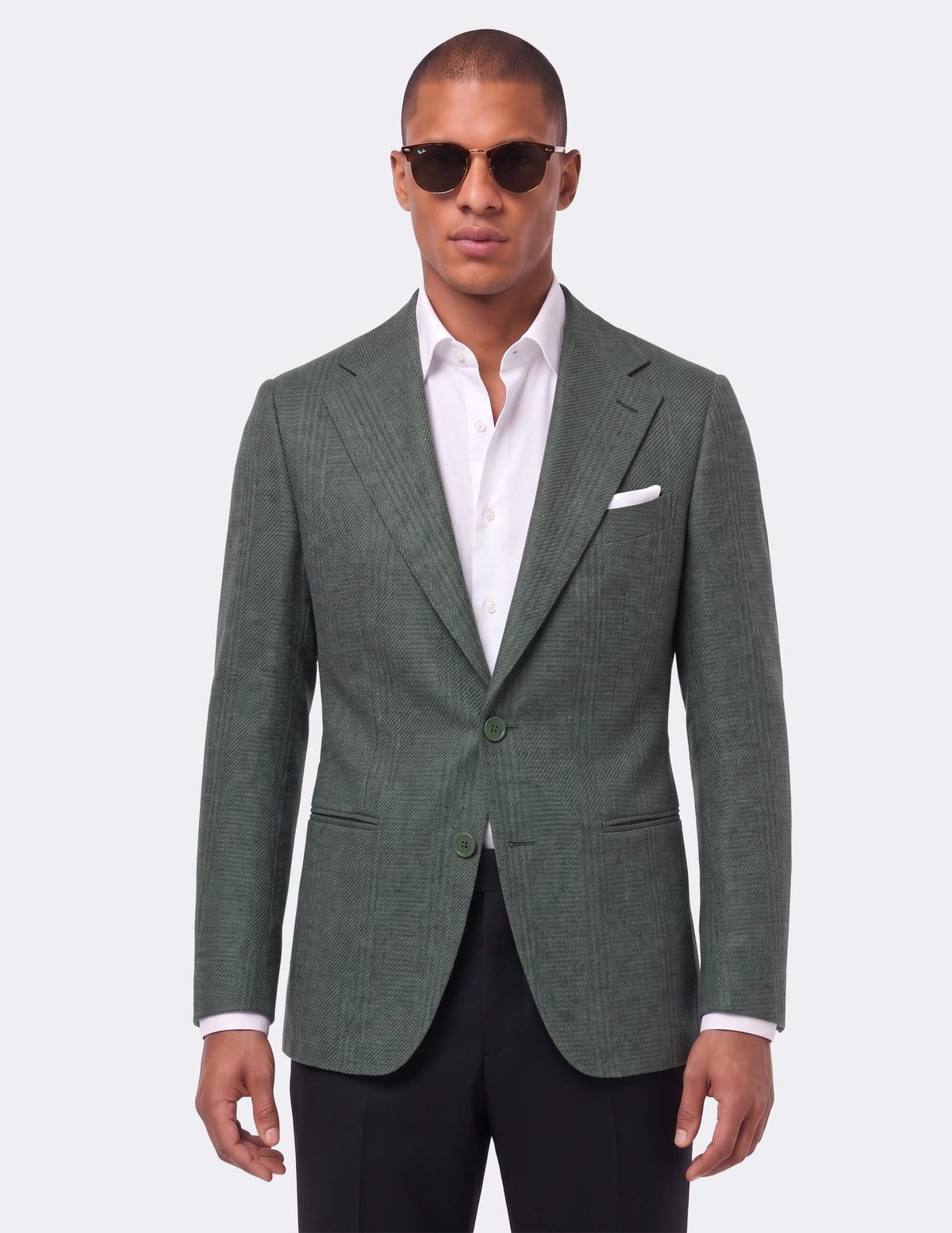The Selvaro Sage Single-Breasted Jacket