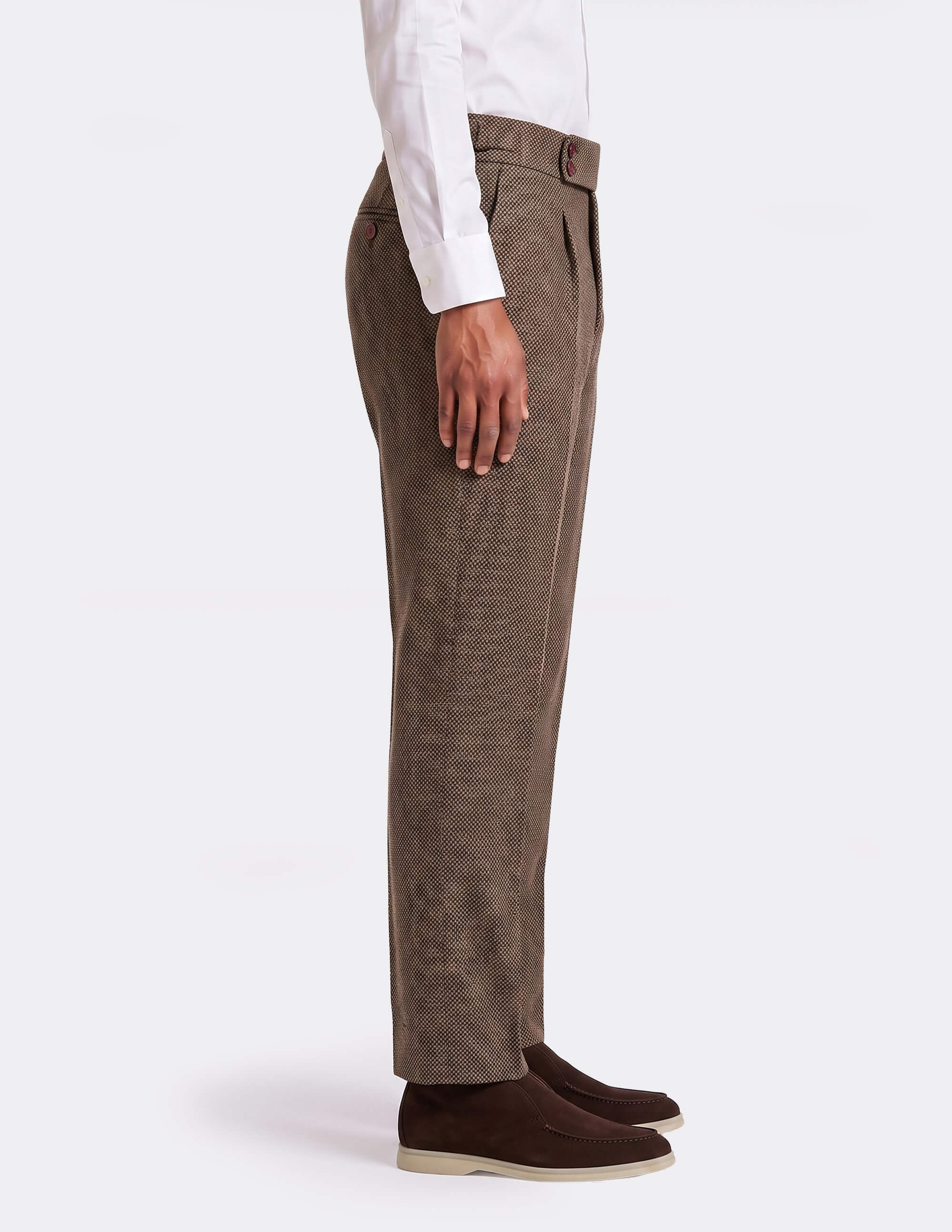 The Cortona Mocha DB Trousers