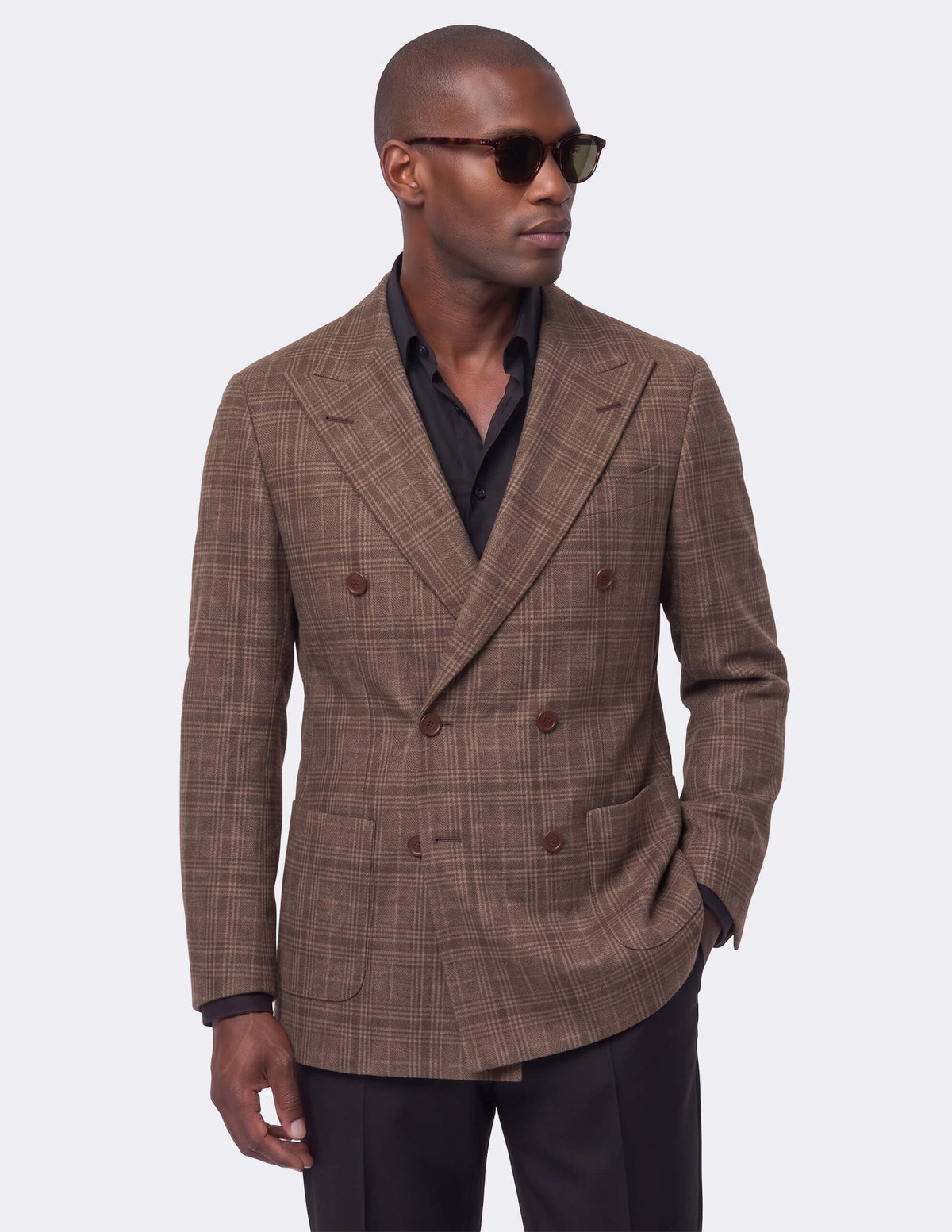 The Noce Reticolo Double-Breasted Jacket