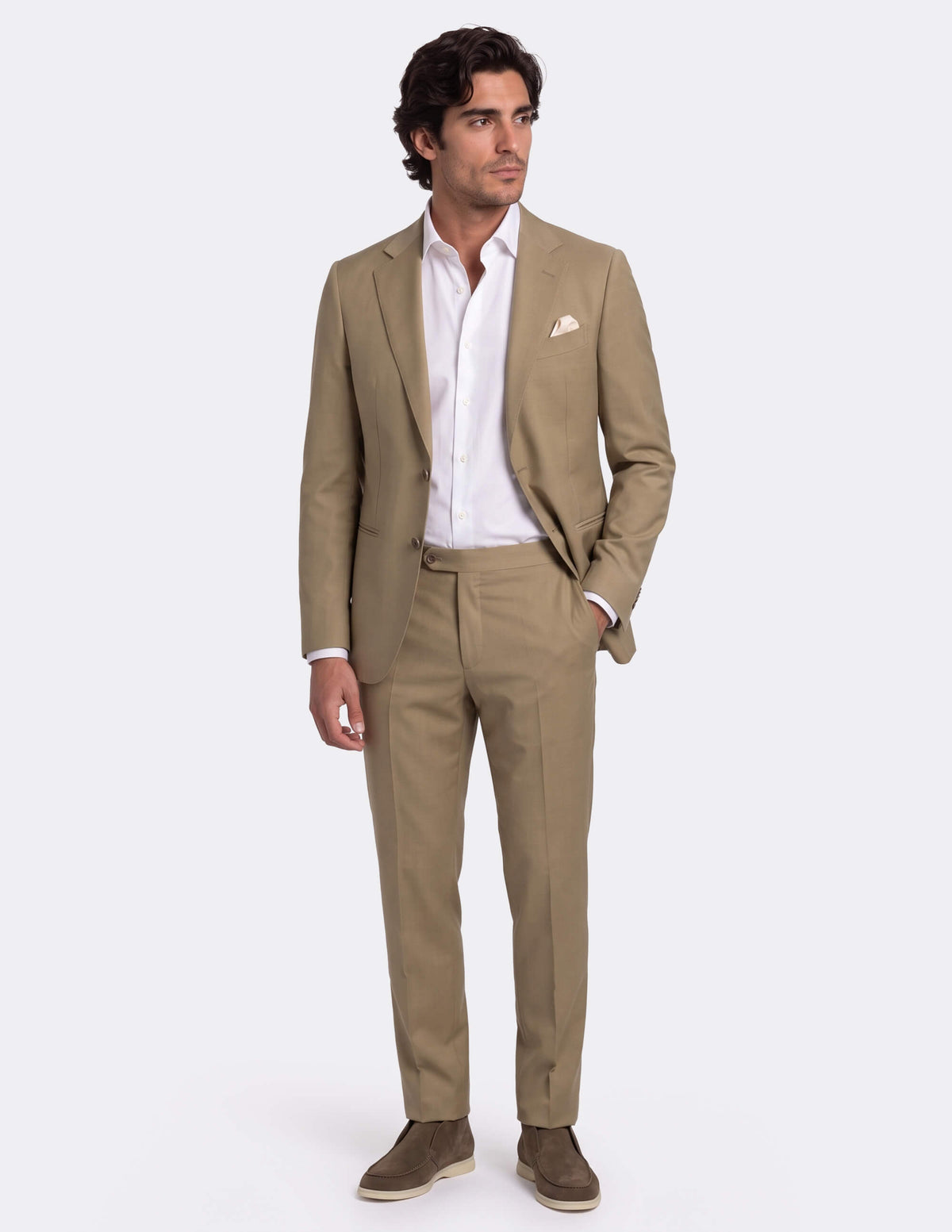 Sahara Sand Single Breasted Suit