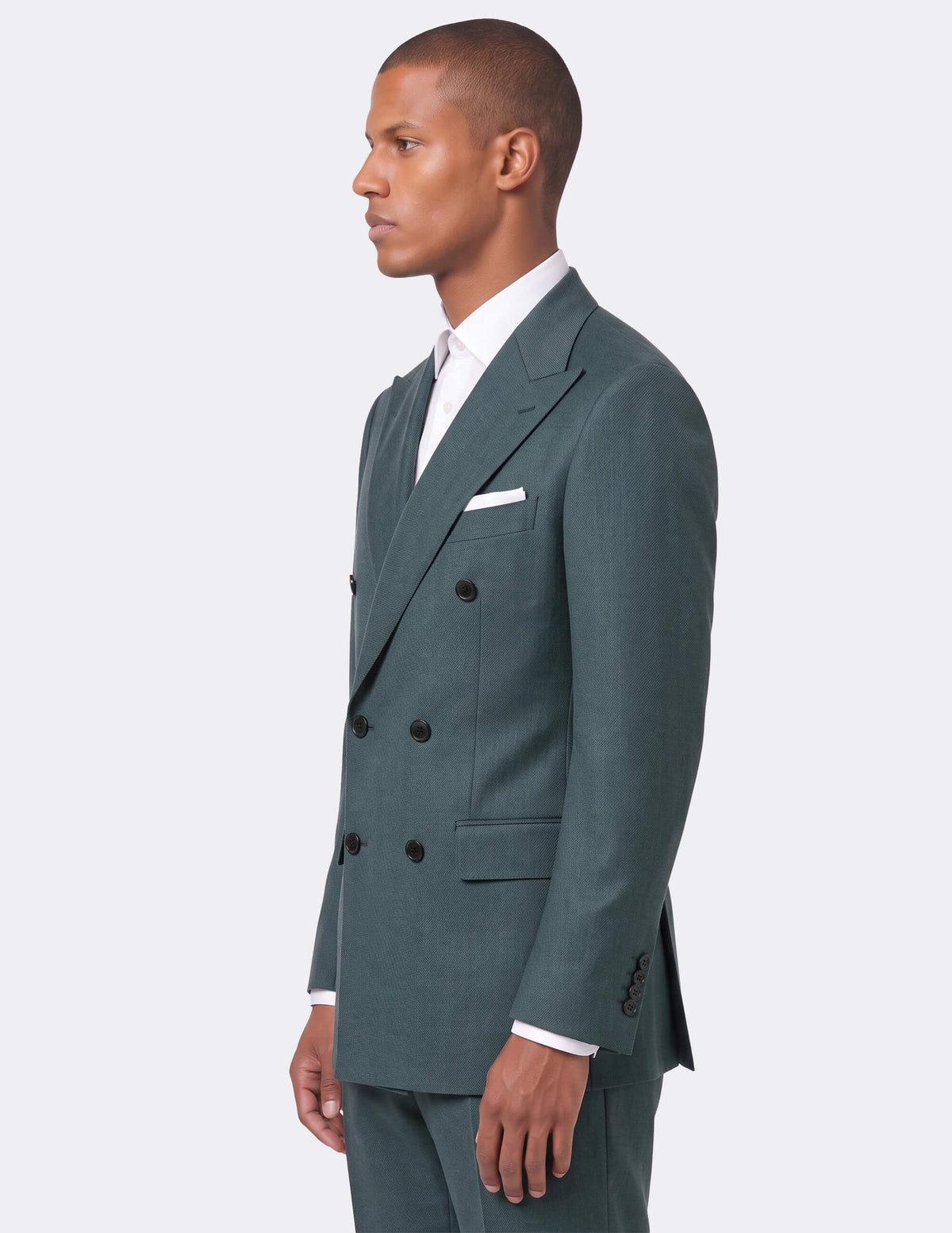 The Adriano Teal Suit